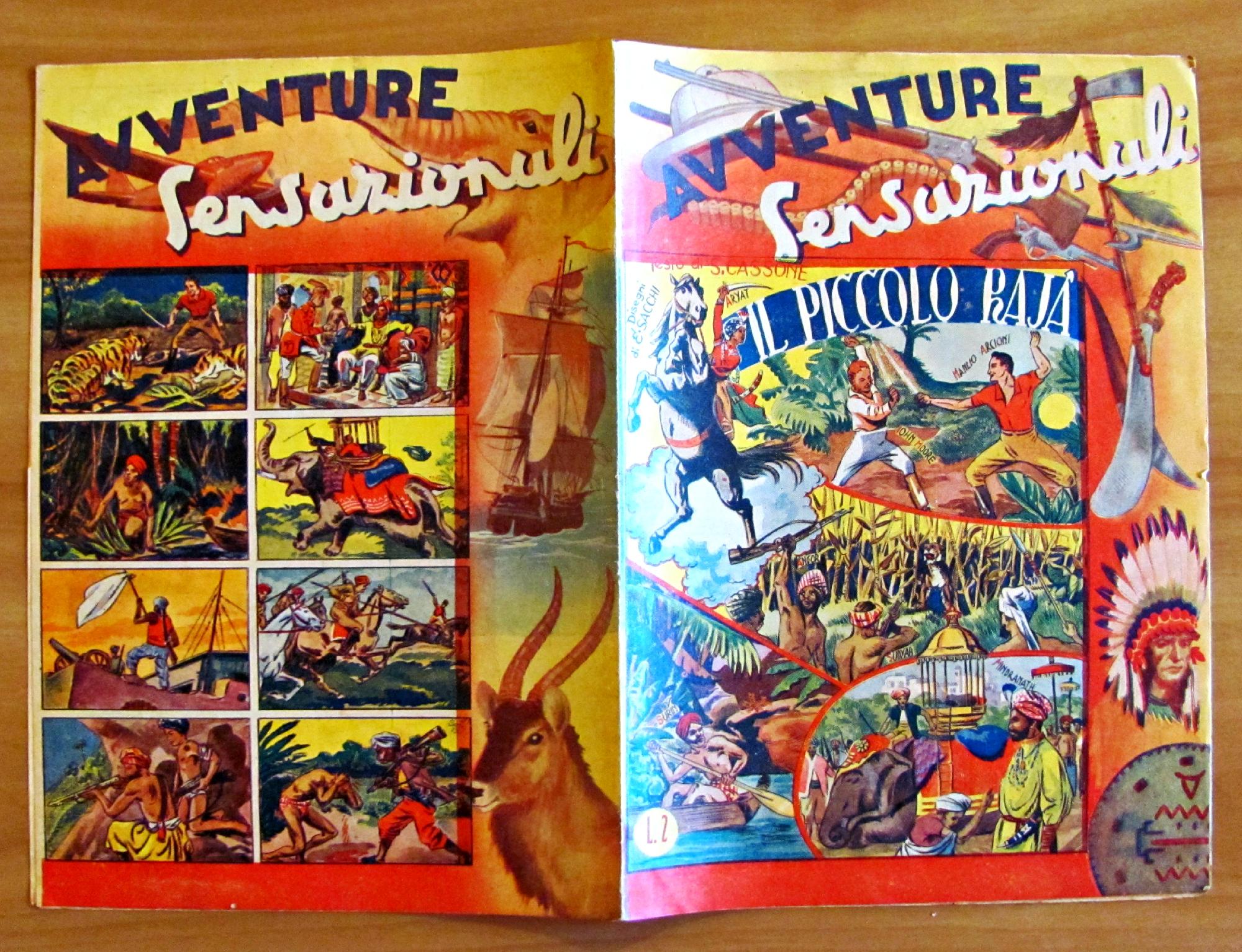 IL PICCOLO RAJA' - Collana AVVENTURE SENSAZIONALI