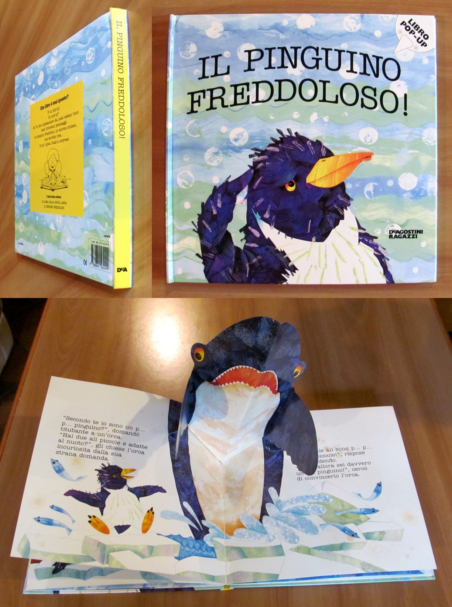 IL PINGUINO FREDDOLOSO, 1999 - Libro Pop-Up di LAMBERT