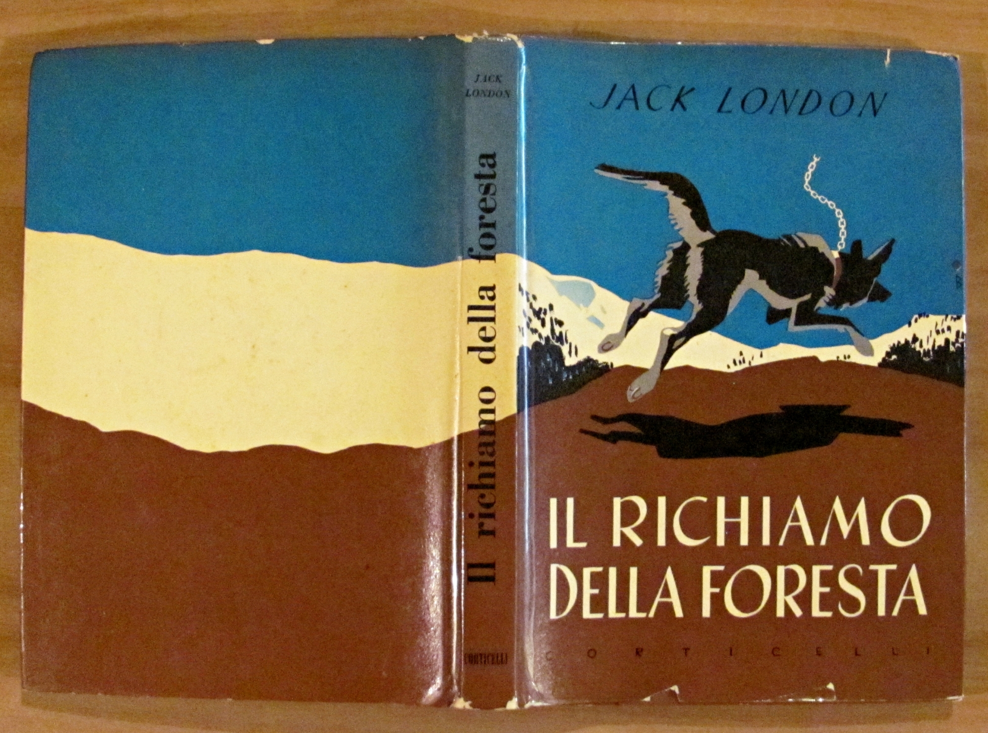 IL RICHIAMO DELLA FORESTA, 1954 con sovraccoperta - ill. BERNARDINI