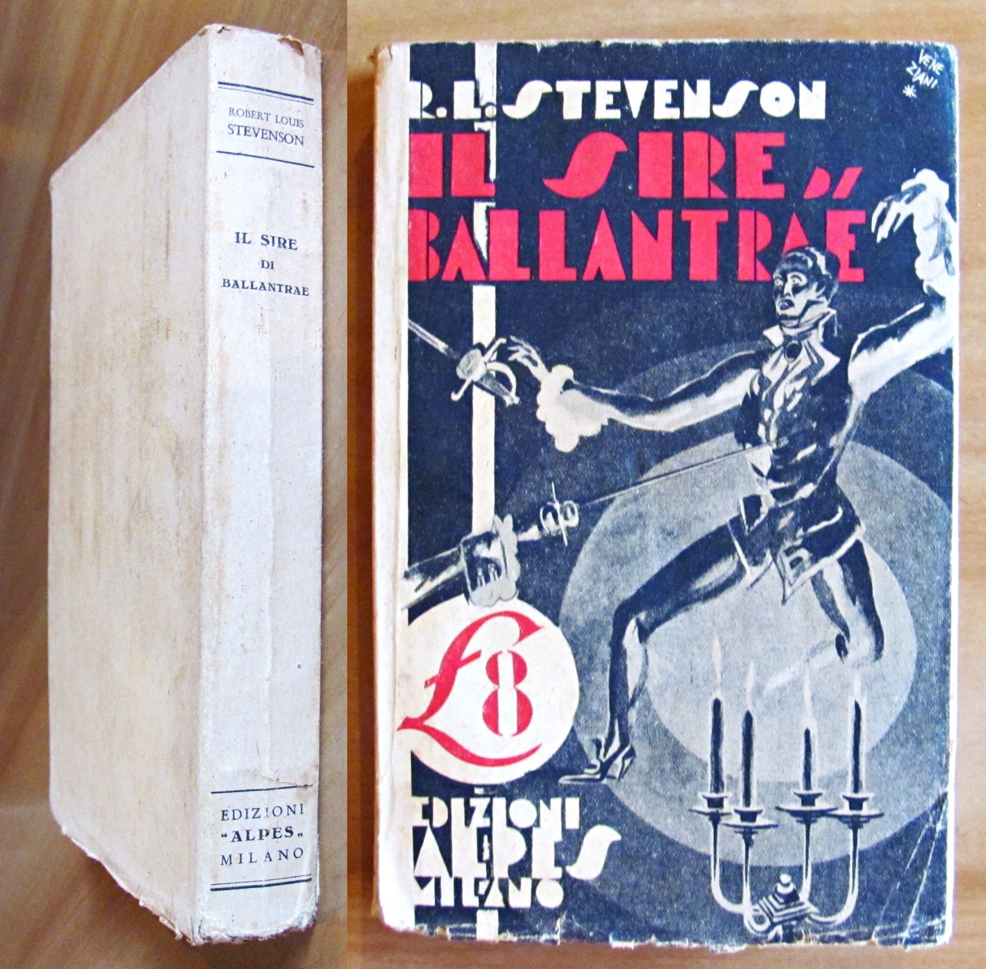 IL SIRE DI BALLANTRAE, 1929 - cop. di VENEZIANI