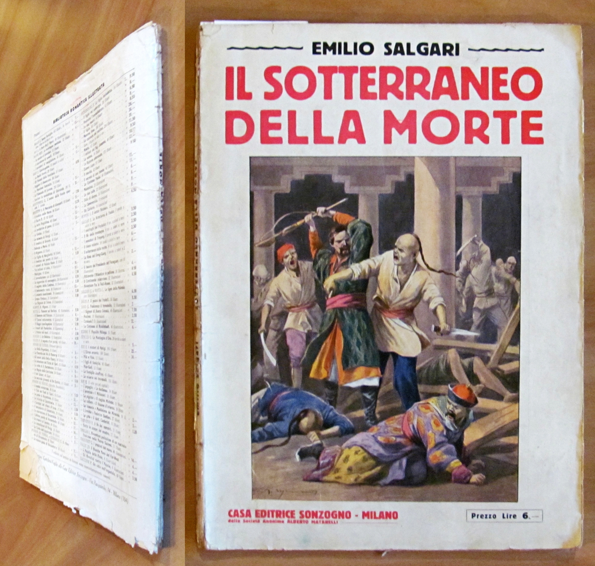 IL SOTTERRANEO DELLA MORTE - Bibl. Romantica Illustrata, 1928