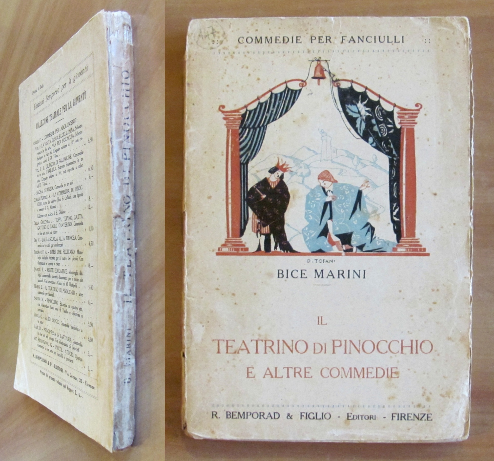 IL TEATRINO DI PINOCCHIO e altre Commedie, 1930
