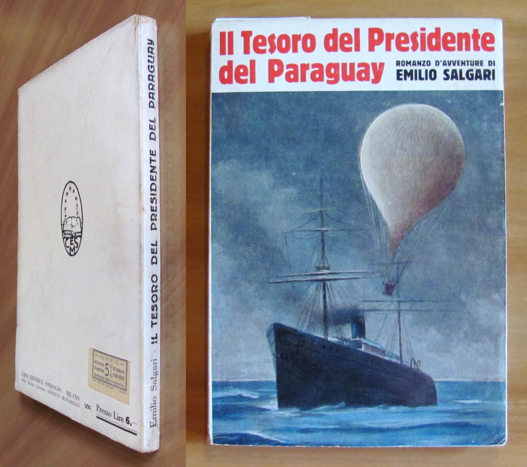 IL TESORO DEL PRESIDENTE DEL PARAGUAY, 1938 - ill. FABBI