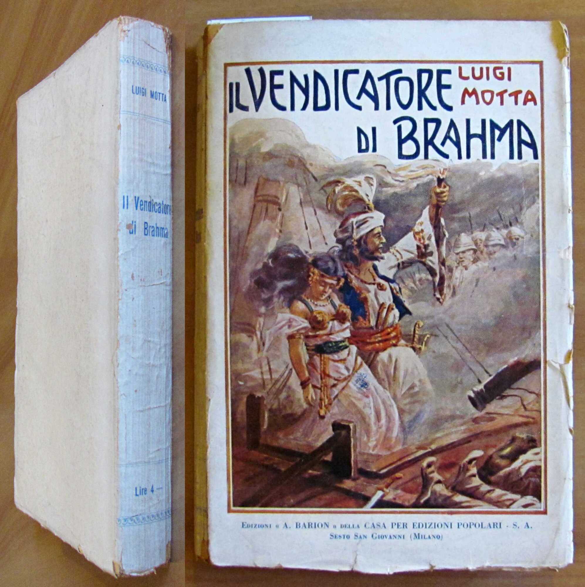 IL VENDICATORE DI BRAHMA, 1933 Illustrato