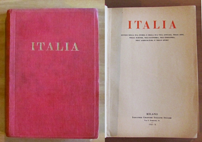 ITALIA - Sintesi della sua storia e della sua vita …