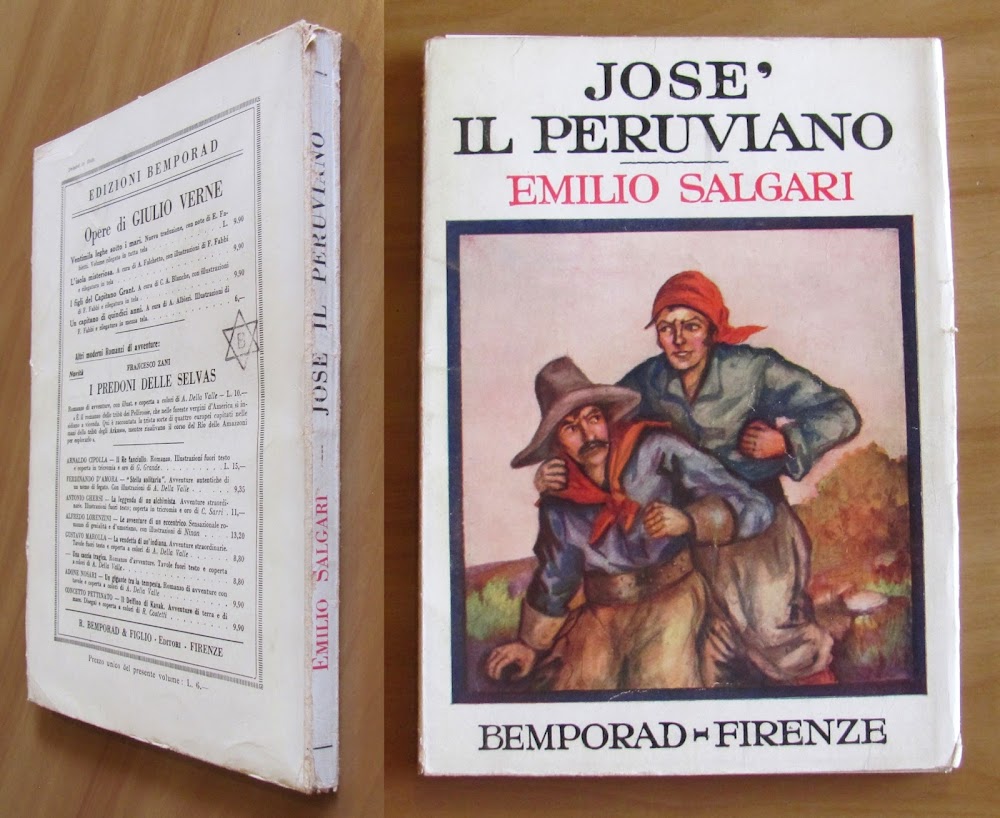 JOSE' IL PERUVIANO - Romanzo Postumo, I edizione 1929 - …