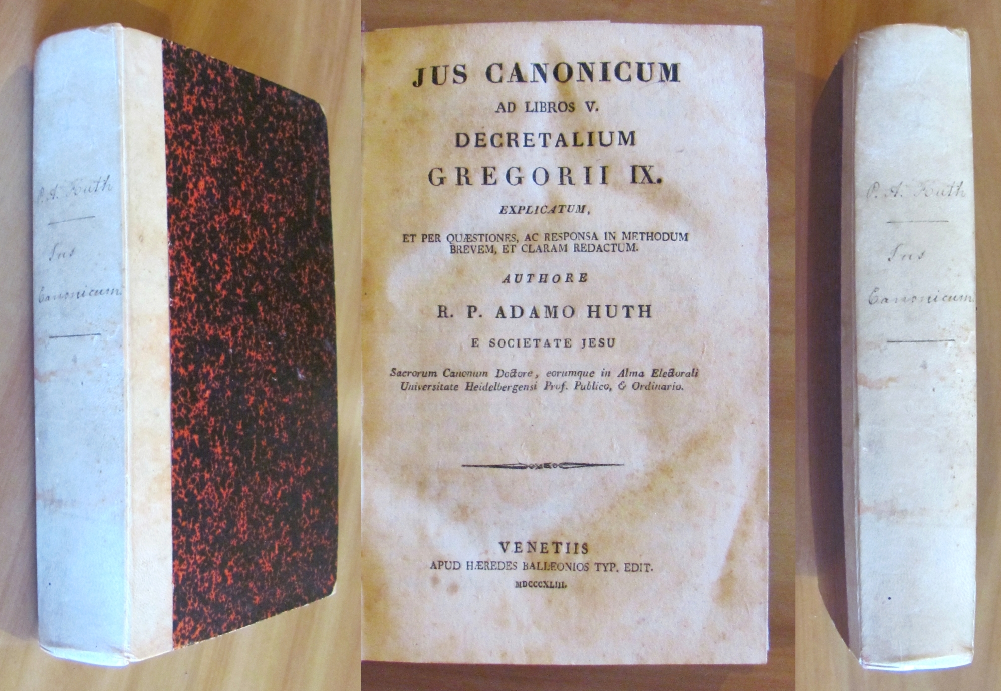 JUS CANONICUM ad Libros V Decretalium Gregorii IX - Explicatum, …