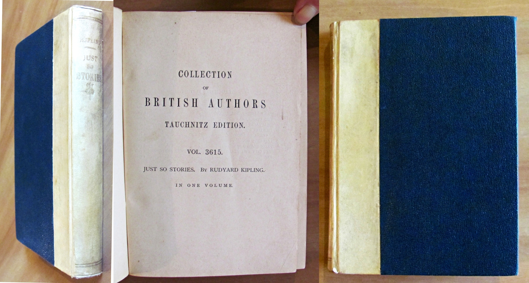 JUST SO STORIES - Collection of British Authors, 1902 con …