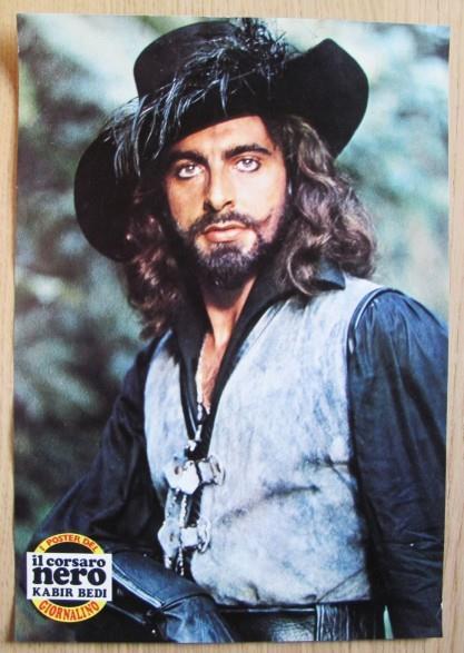 Kabir Bedi. Il Corsaro Nero