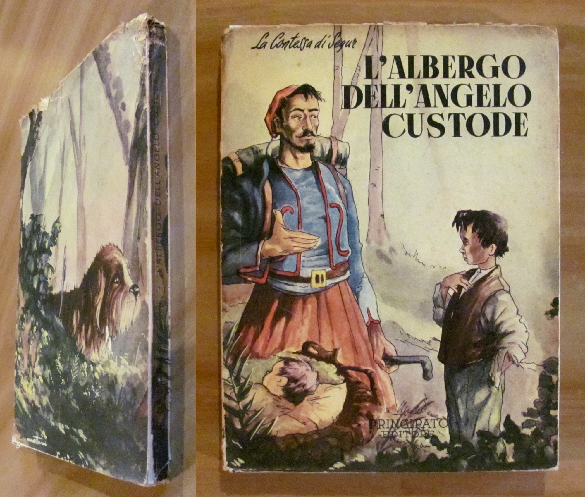 L'ALBERGO DELL'ANGELO CUSTODE, 1953 - ill. MATTONI