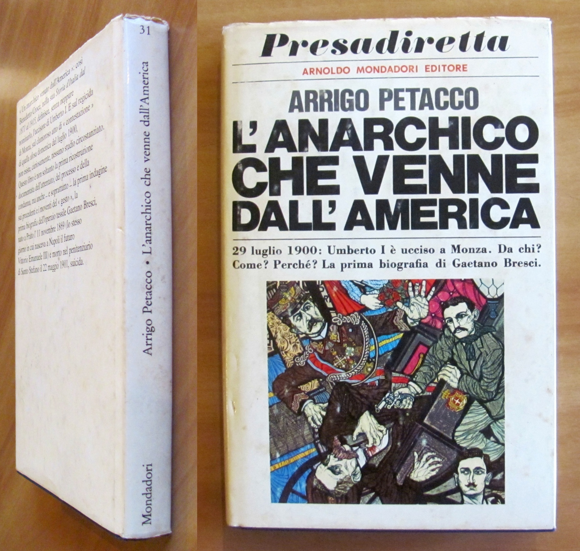 L'ANARCHICO CHE VENNE DALL'AMERICA - Coll. Presadiretta, 1970