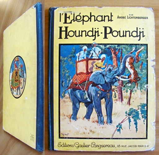 L'ELEPHANT HOUNDJI-POUNDJI, 1928 - ill. MORIN
