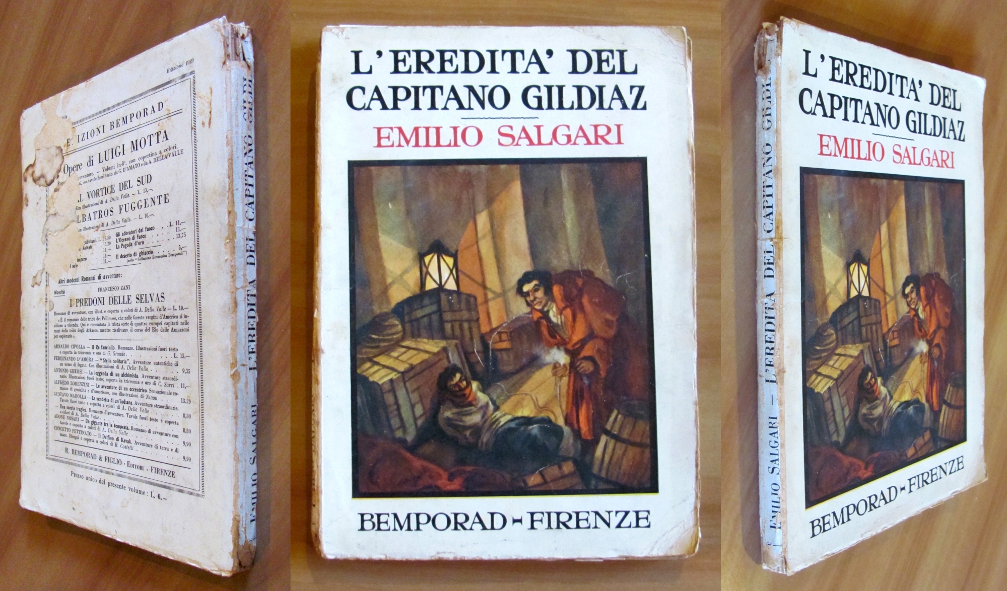 L'EREDITA' DEL CAPITANO GILDIAZ - 1928 ill. FABBI