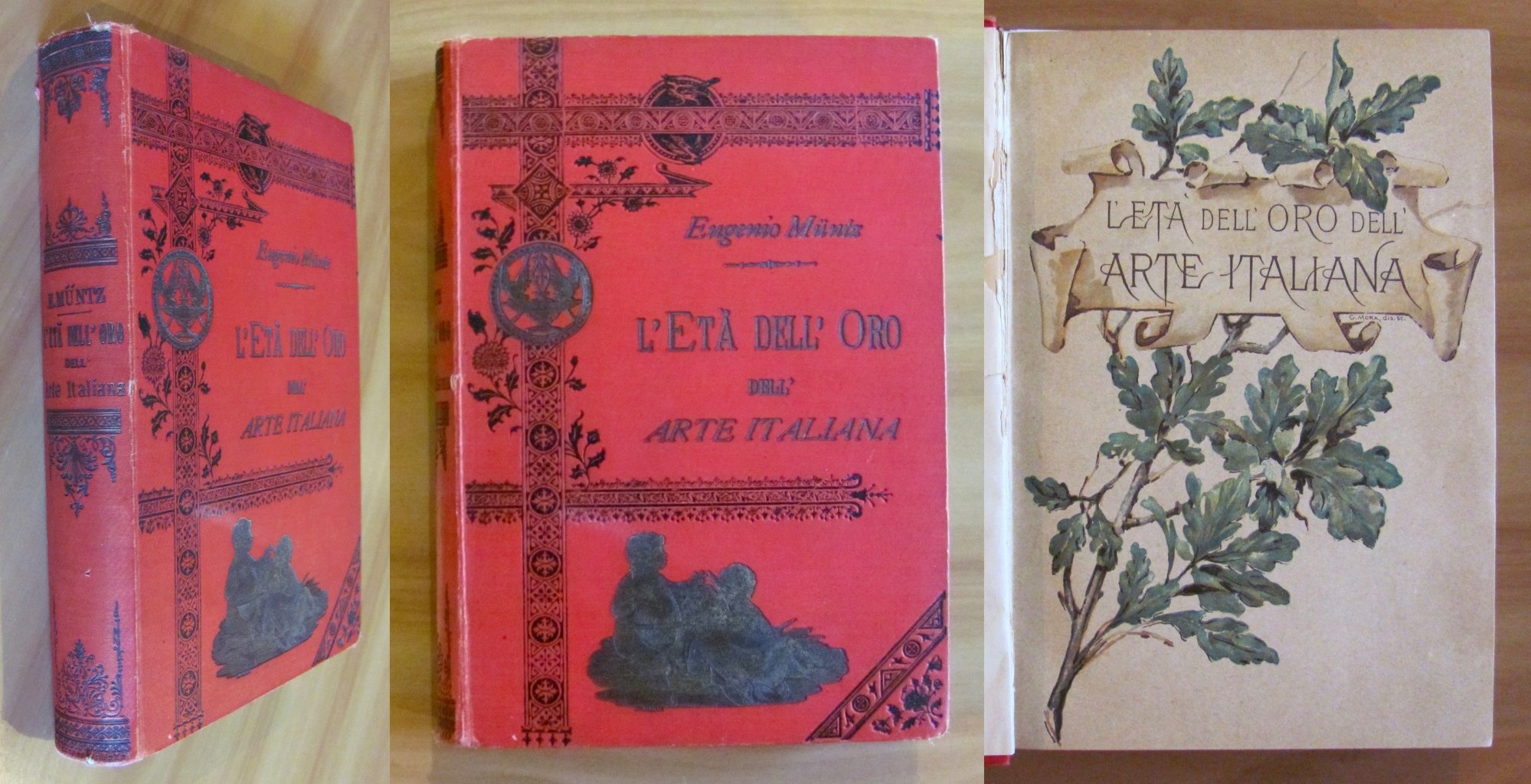 L'ETA' DELL'ORO DELL'ARTE ITALIANA, 1895 con 420 Incisioni