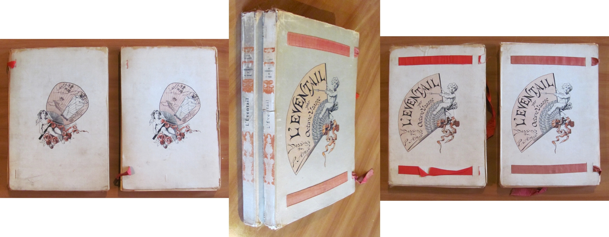 L'EVENTAIL - Libro + Suite, 1882 ill. AVRIL