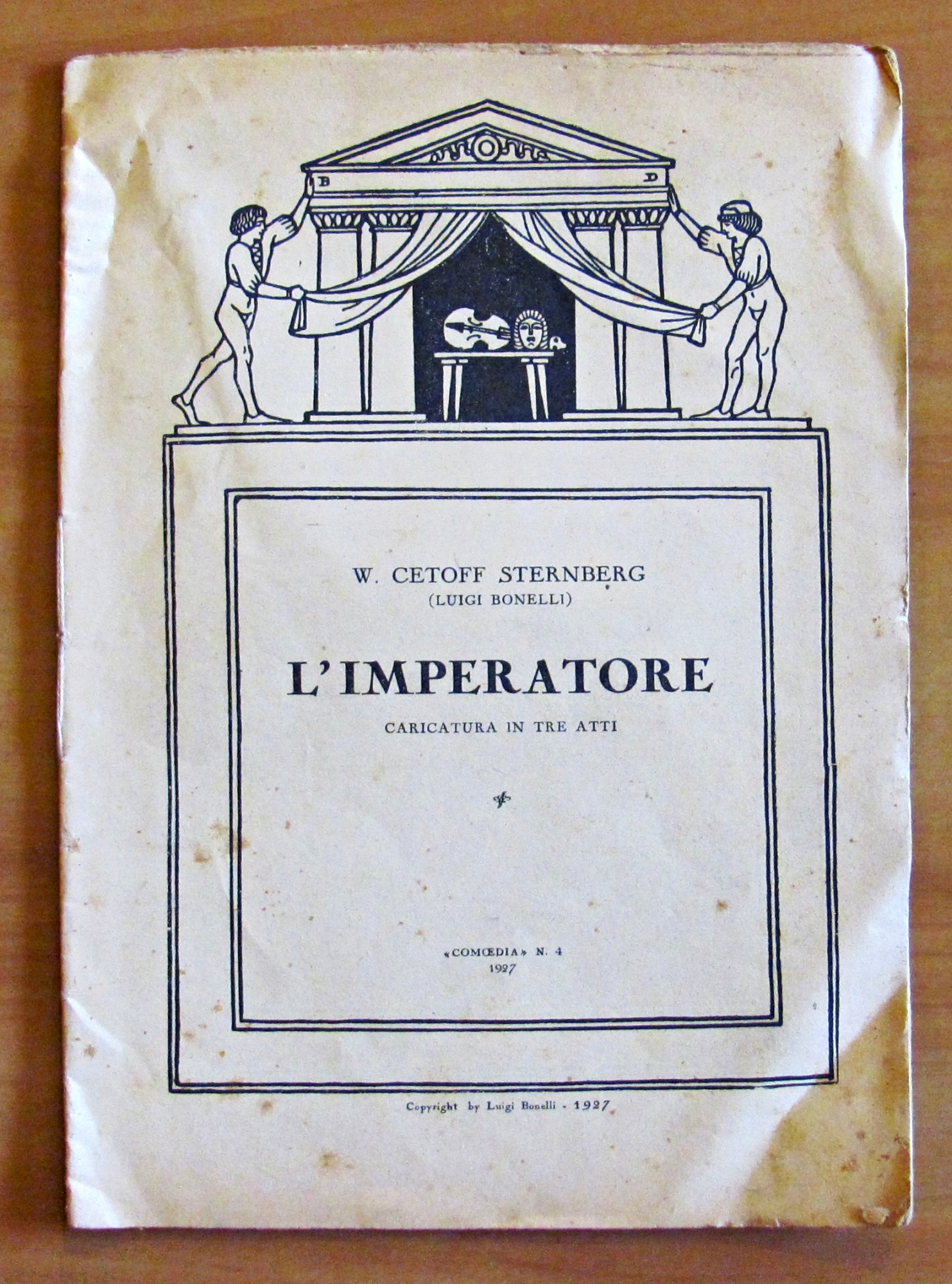 L'IMPERATORE - Caricatura in tre atti