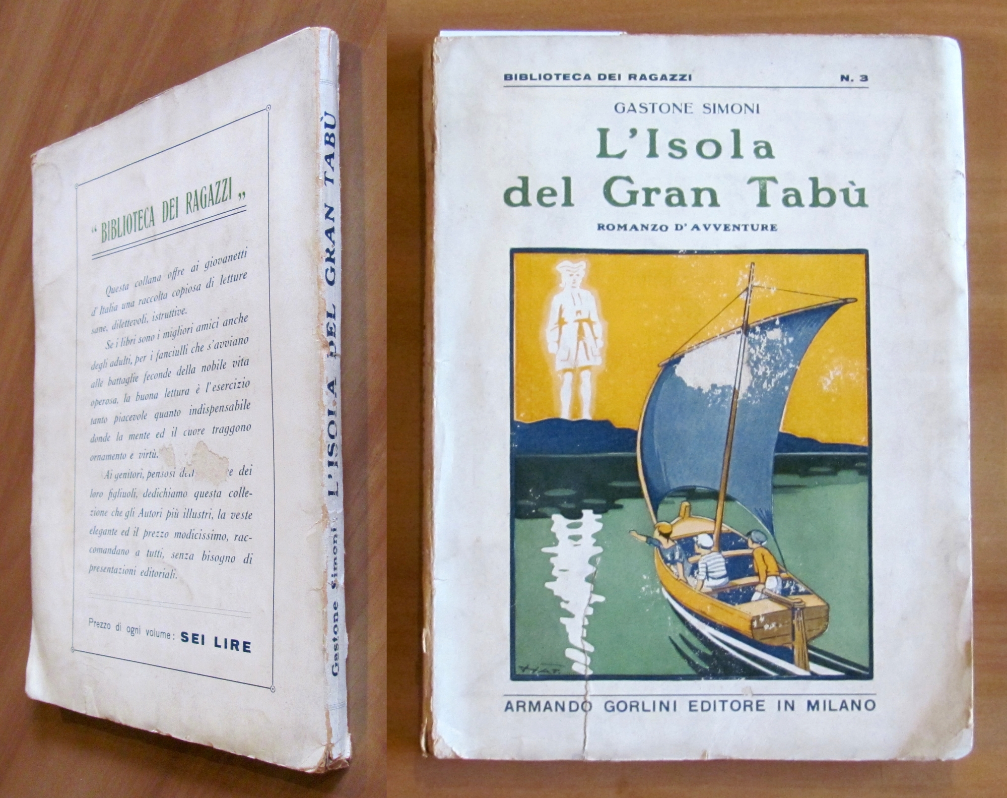 L'ISOLA DEL GRAN TABU' - Bibl. dei ragazzi N.3, I …