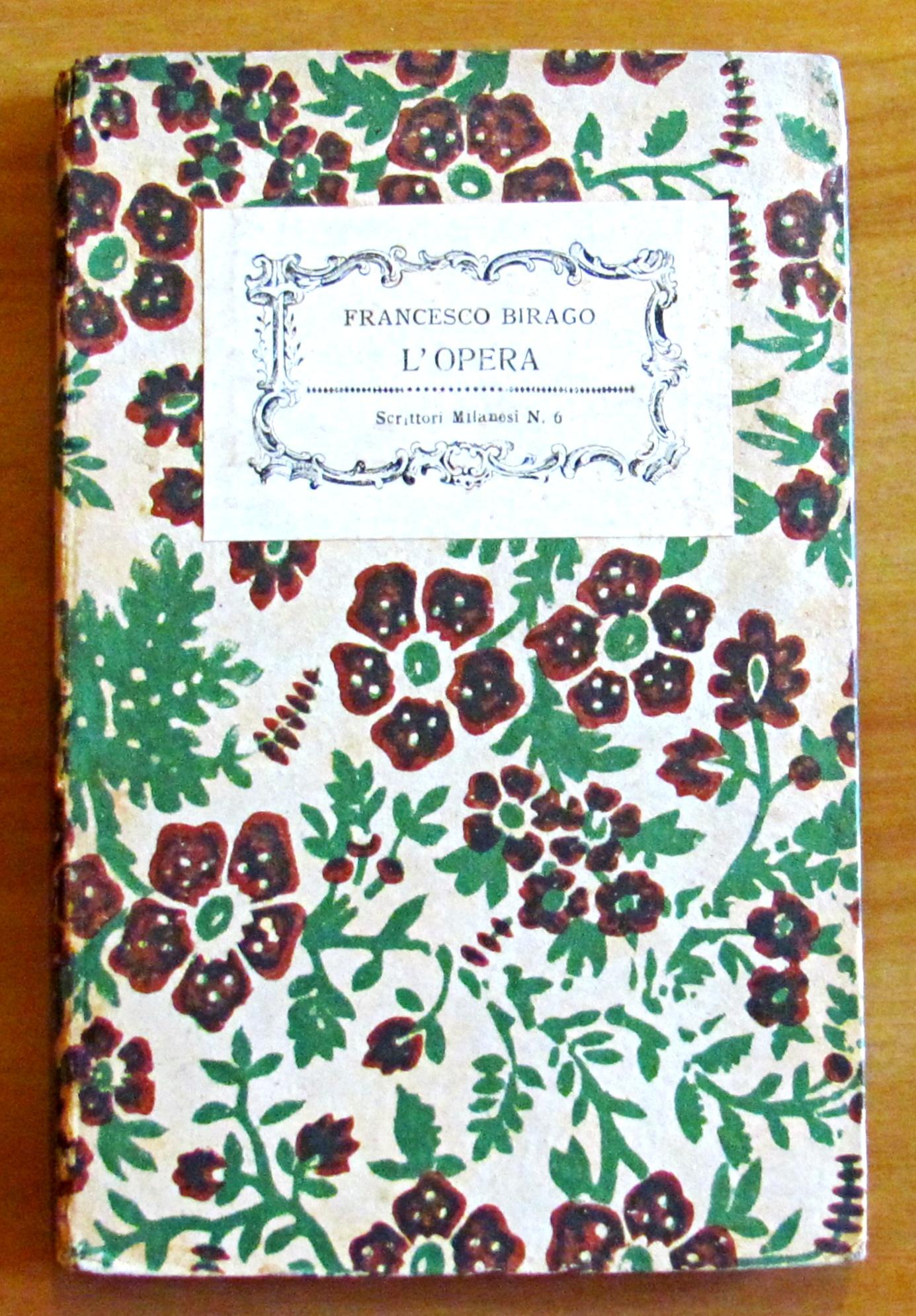 L'OPERA - Collana Scrittori Milanesi N.6
