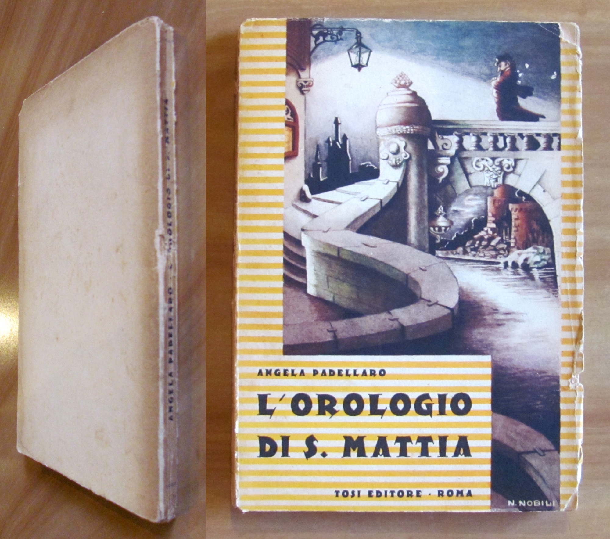 L'OROLOGIO DI S. MATTIA, anni '40 - ill. Nanda NOBILI