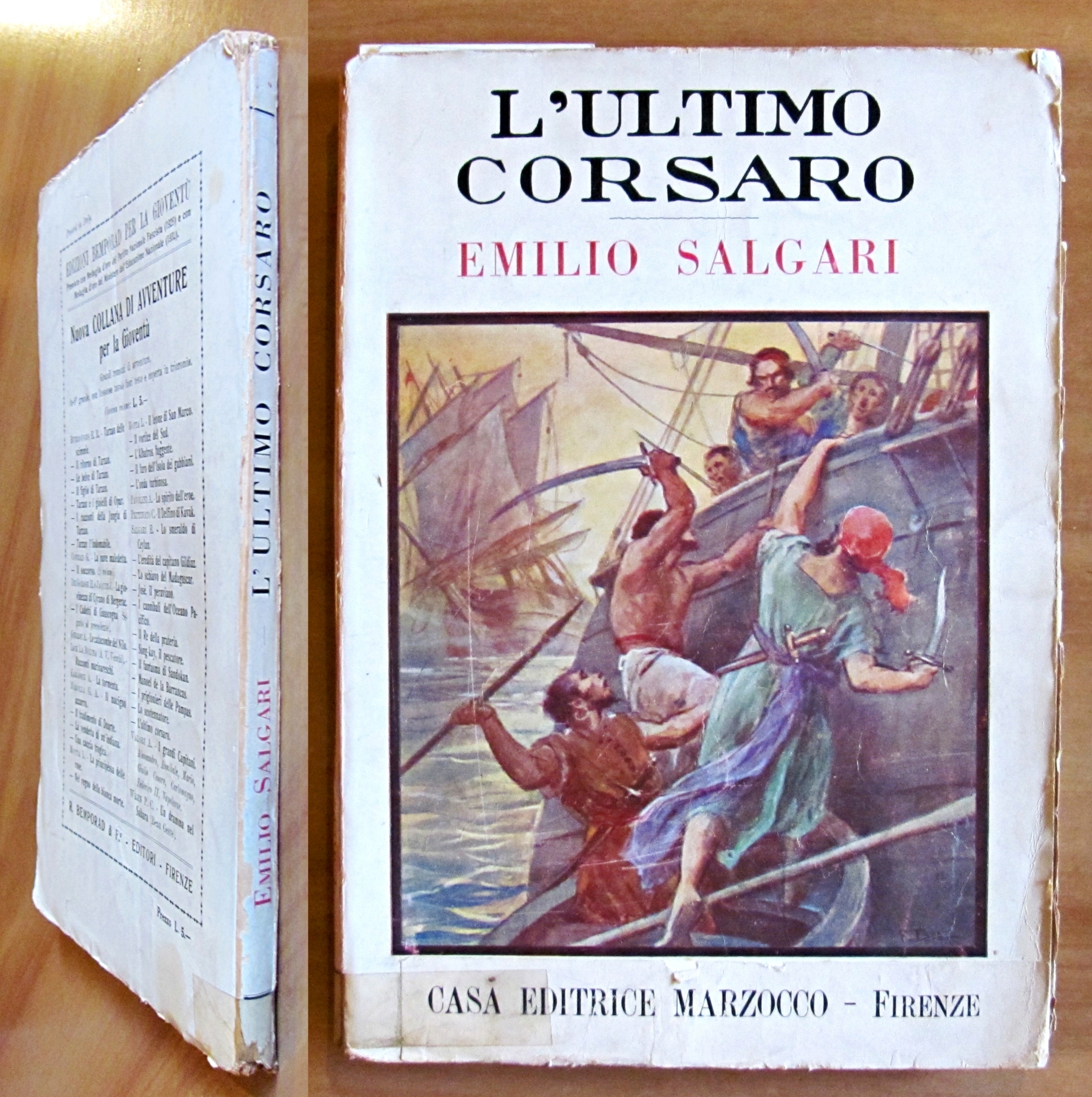 L'ULTIMO CORSARO, 1939 - ill. FABBI