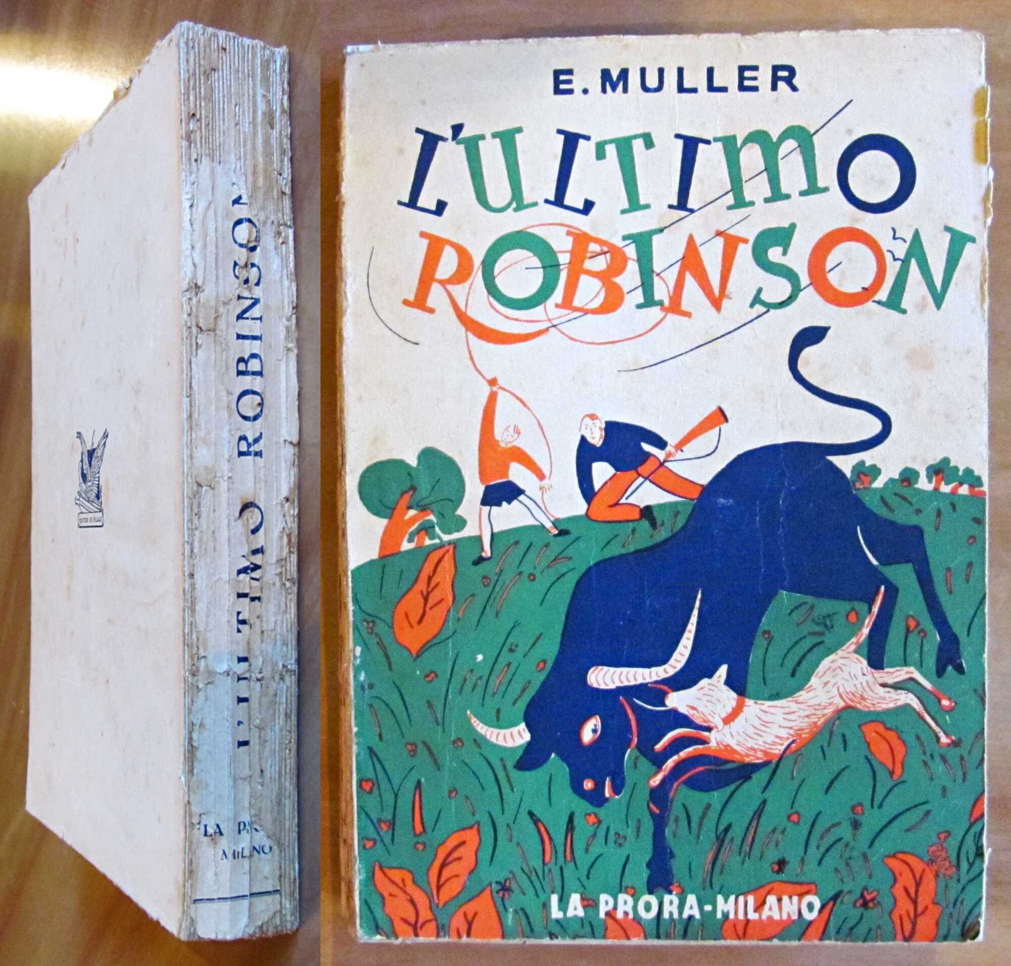 L'ULTIMO ROBINSON, 1945 - ill. ROGNONI