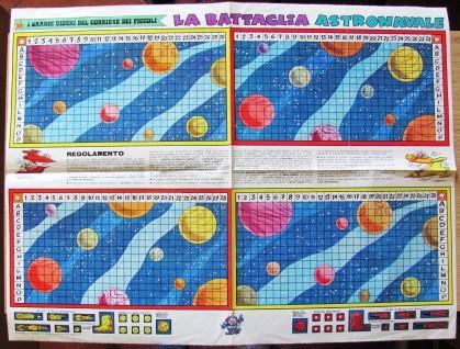 La Battaglia Astronavale. Gioco Allegato Al Corriere Dei Piccoli N.30 …