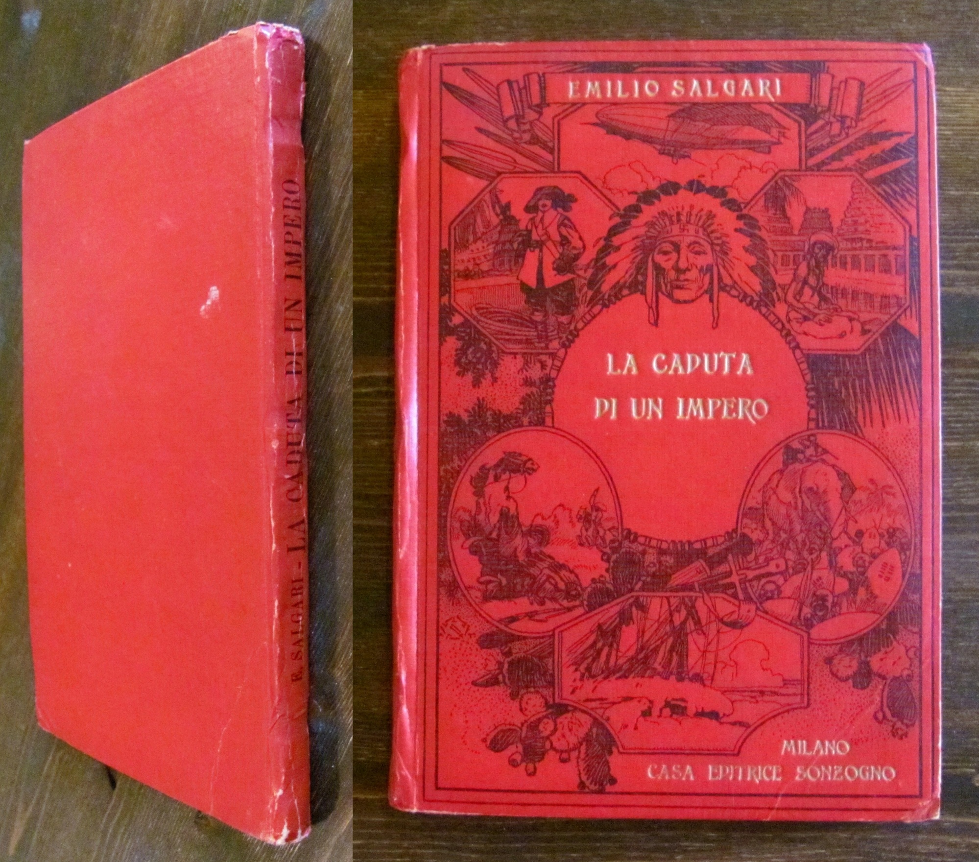 LA CADUTA DI UN IMPERO, 1938 - ill. D'AMATO