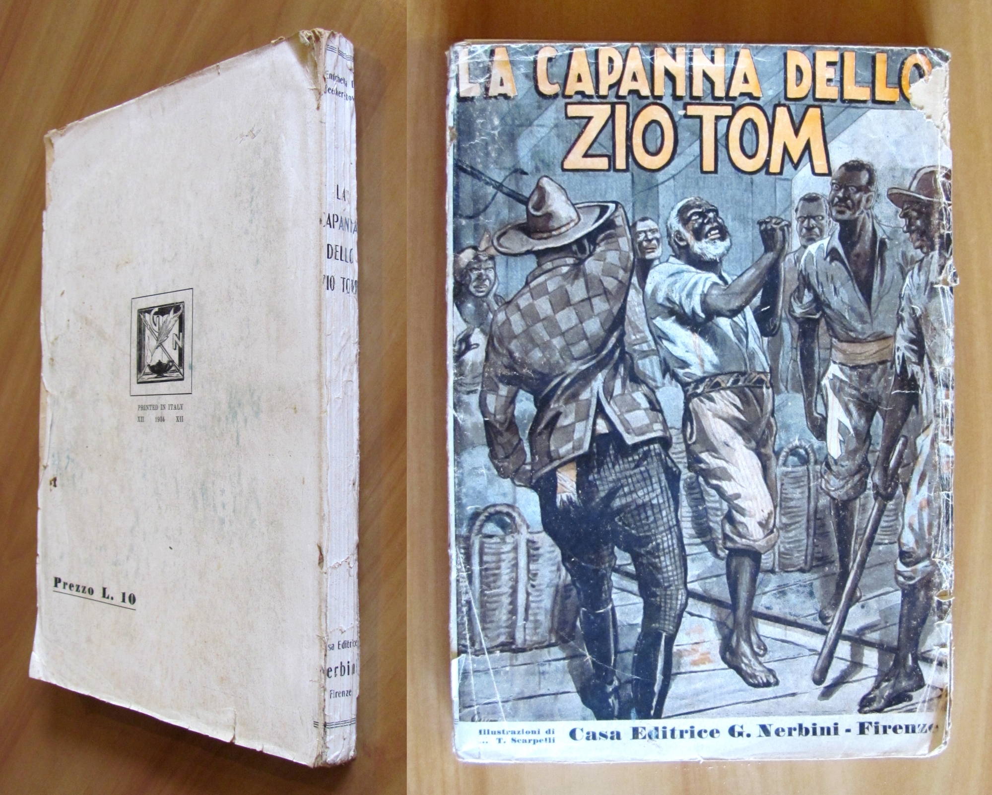 LA CAPANNA DELLO ZIO TOM Romanzo della Schiavitù, dell'Amore, della …