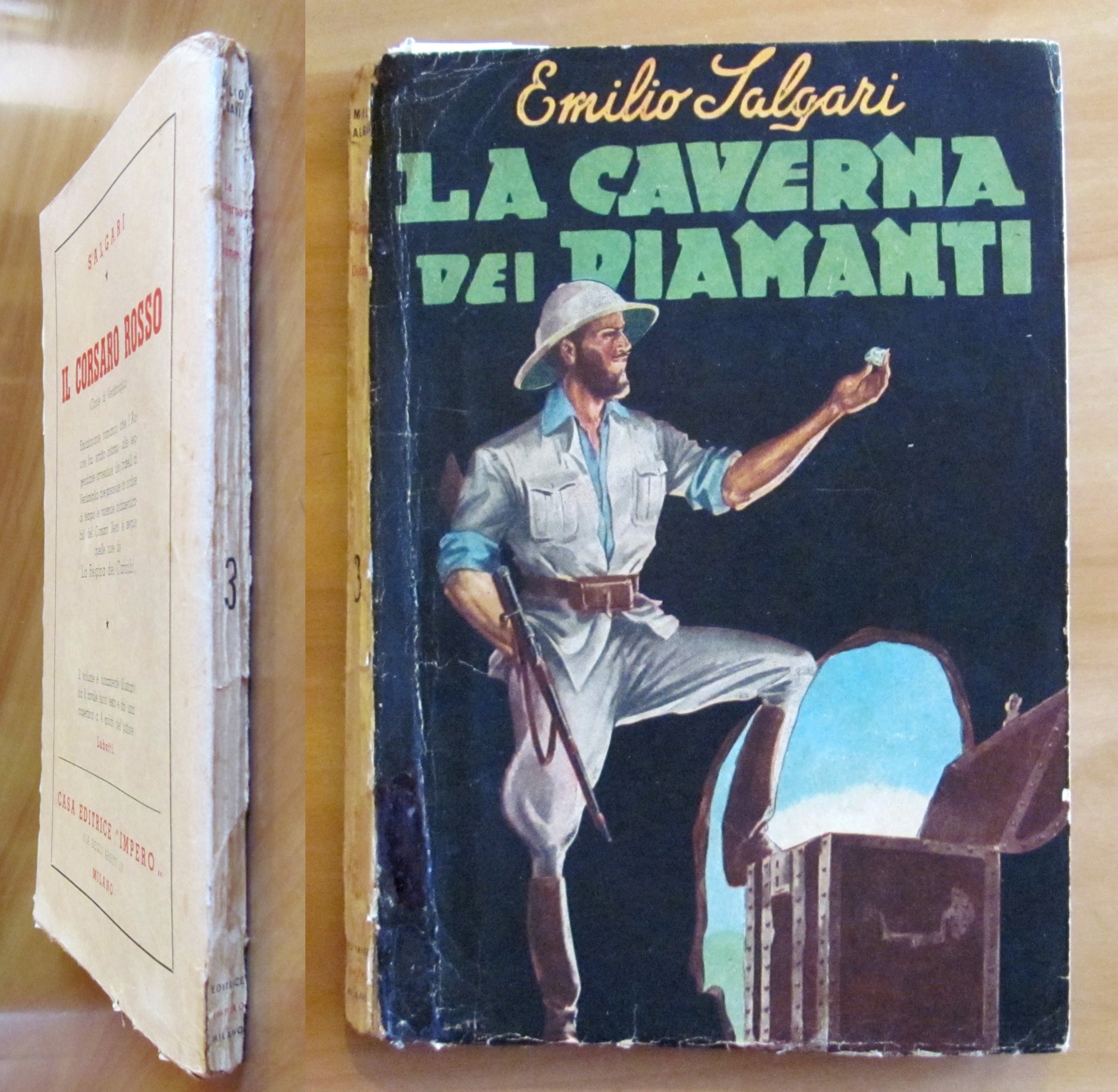 LA CAVERNA DEI DIAMANTI - Romanzi Ardimento, 1945 - ill. …