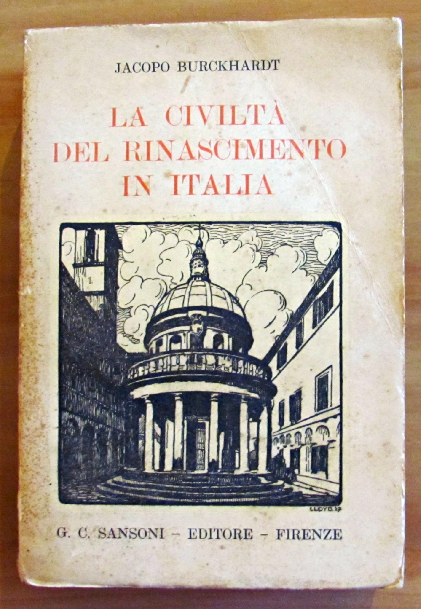 LA CIVILTA' DEL RINASCIMENTO IN ITALIA