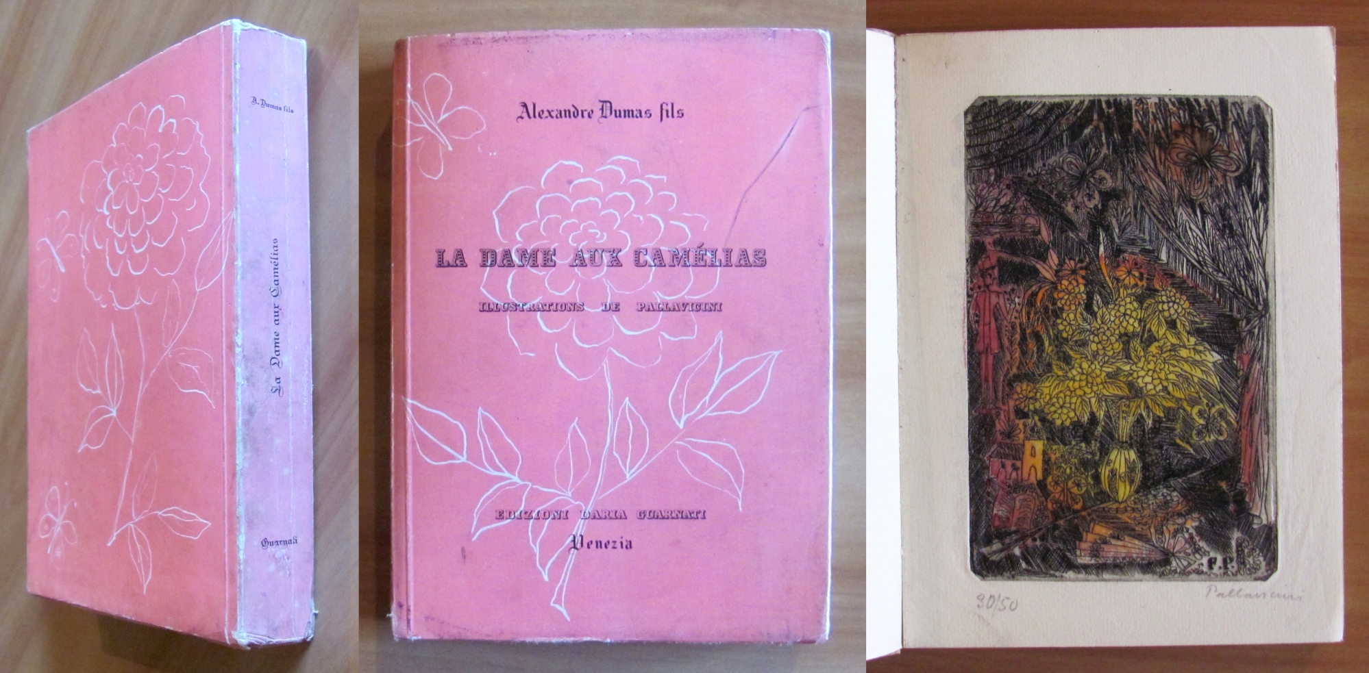 LA DAME AUX CAMELIAS - con acqueforti originali firmate di …