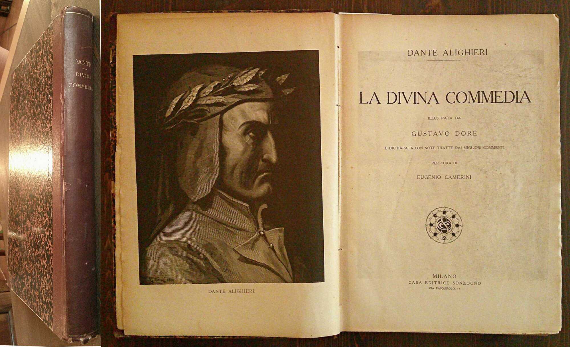 LA DIVINA COMMEDIA - Biblioteca Classica Illustrata, 1910 ca. - …