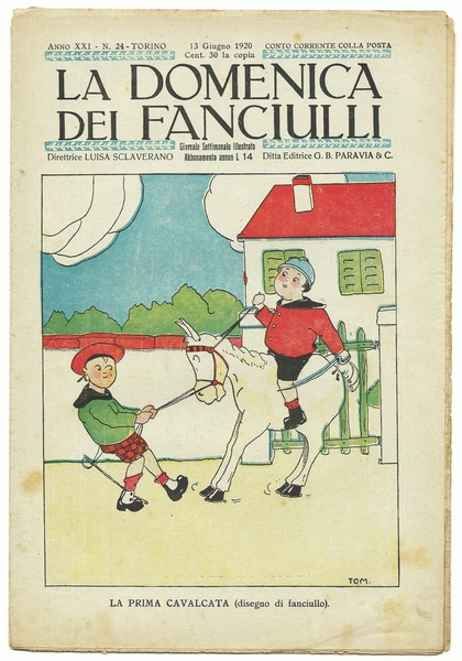 LA DOMENICA DEI FANCIULLI N.24 del 13 Giugno 1920