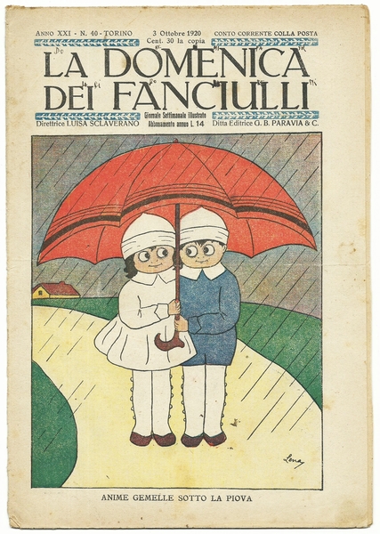 LA DOMENICA DEI FANCIULLI N.40 del 3 Ottobre 1920