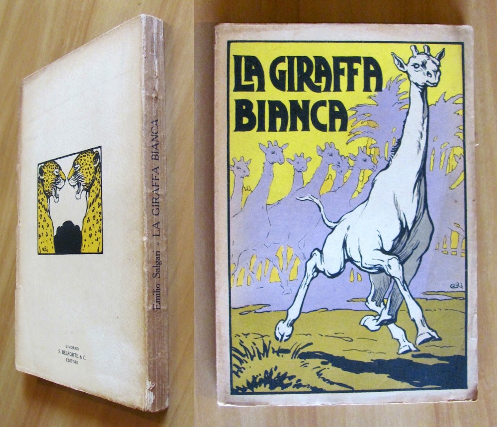 LA GIRAFFA BIANCA - Intonso con ill. di G. G.BRUNO