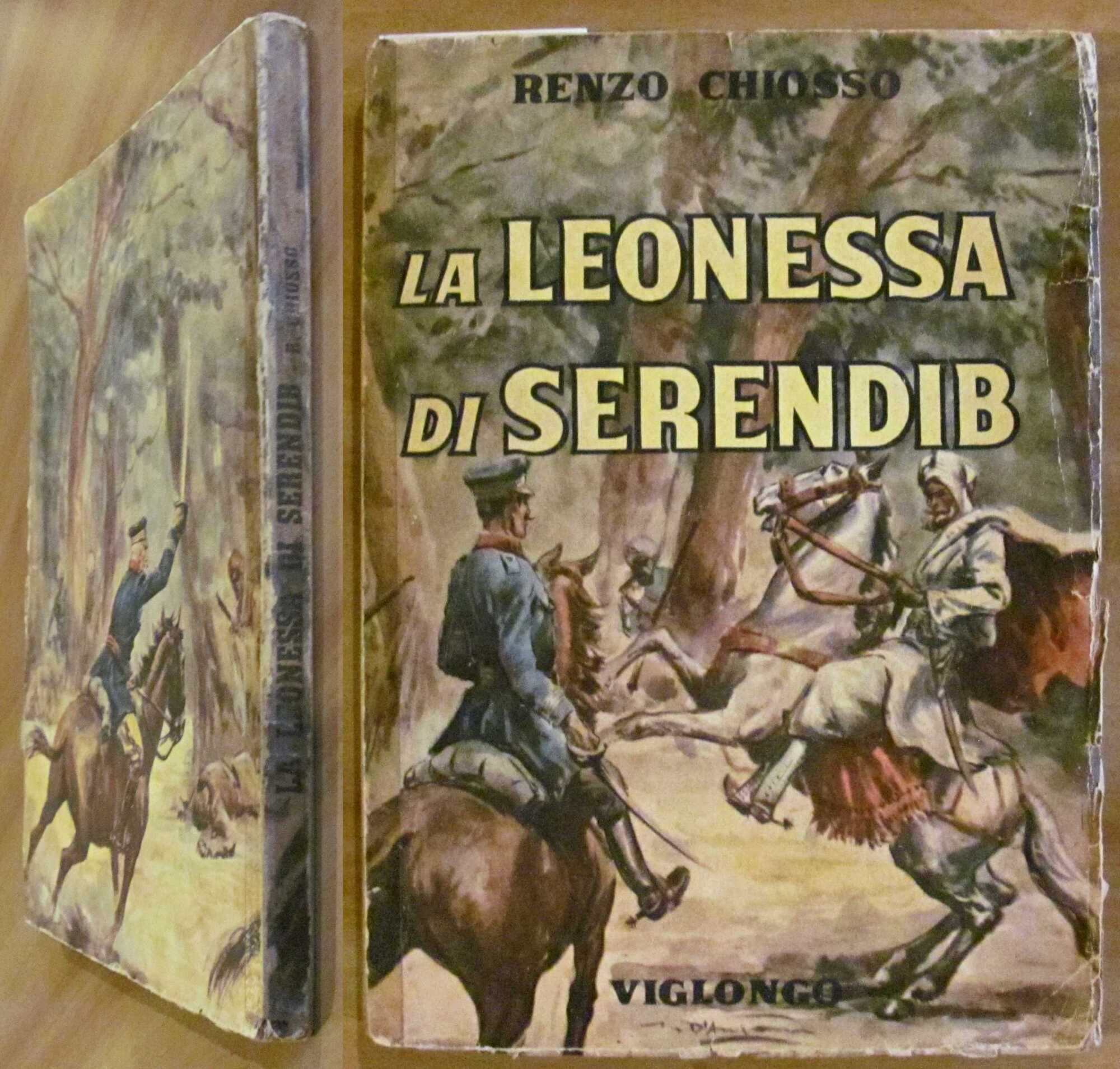 LA LEONESSA DI SERENDIB, 1951 - ill. D'ANTONA e REGOSA