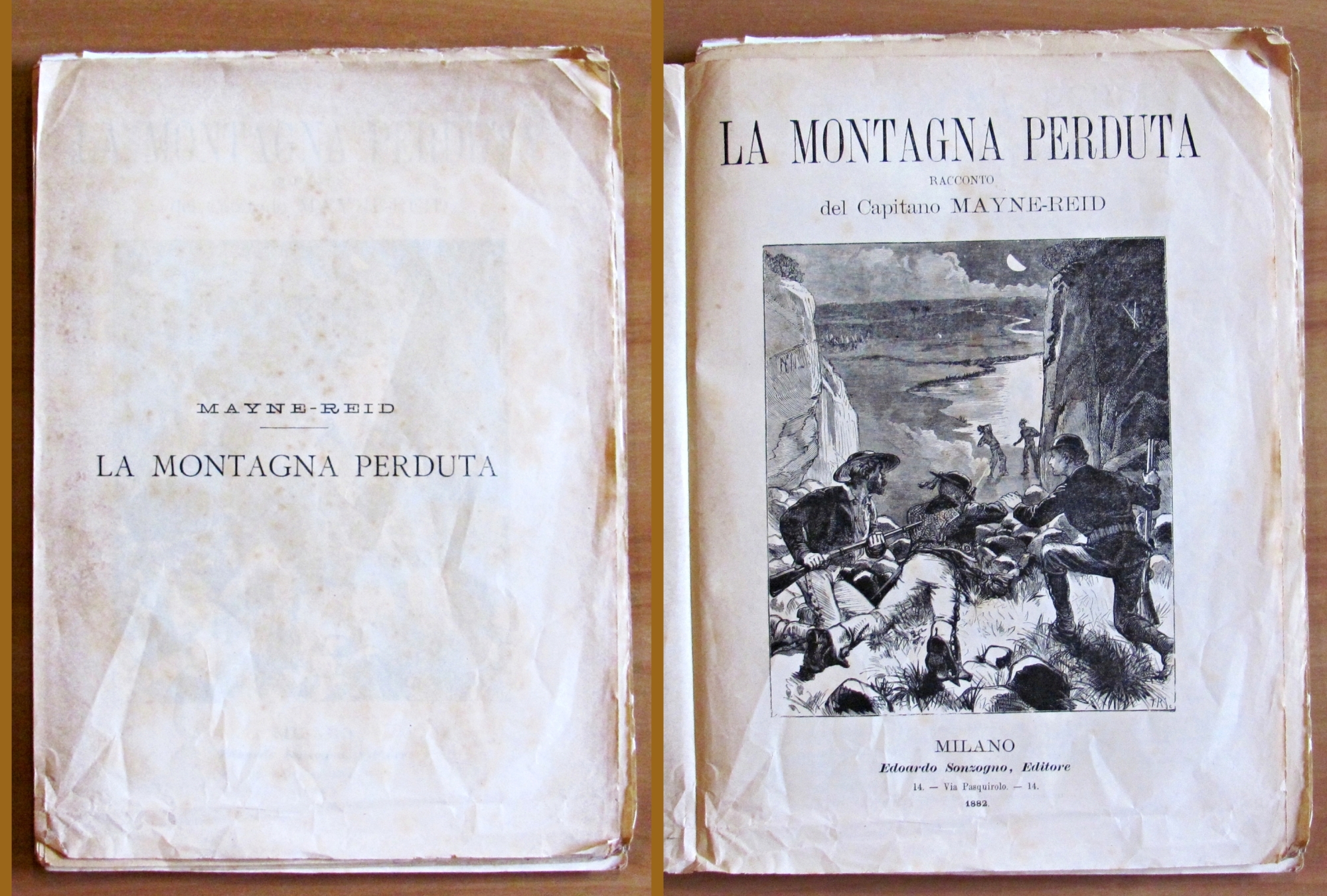 LA MONTAGNA PERDUTA, 1882