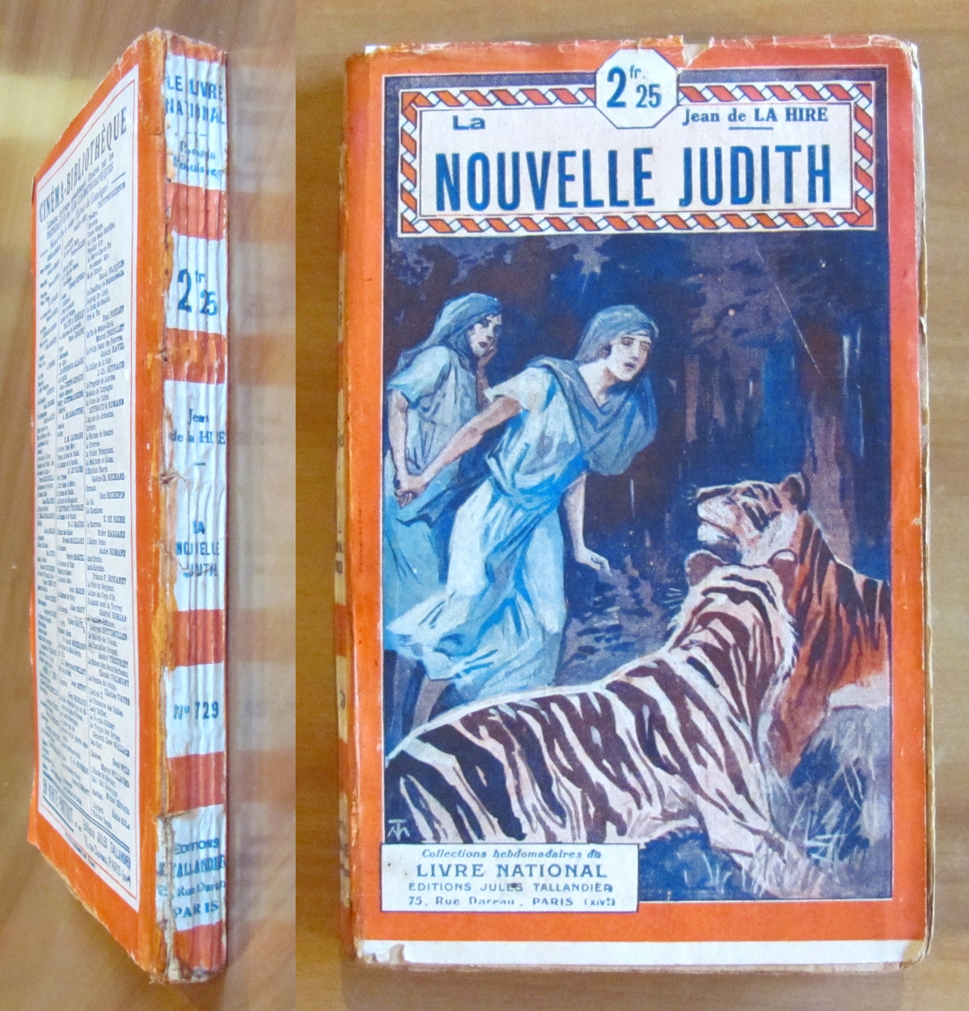 LA NOUVELLE JUDITH - Collana Romans Populaire, 1935
