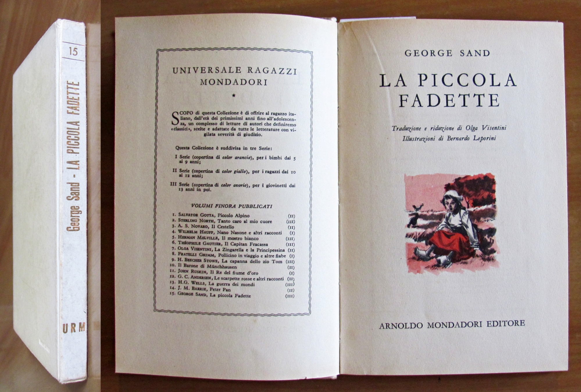 LA PICCOLA FADETTE - Universale Ragazzi Mondadori - ill. LEPORINI, …