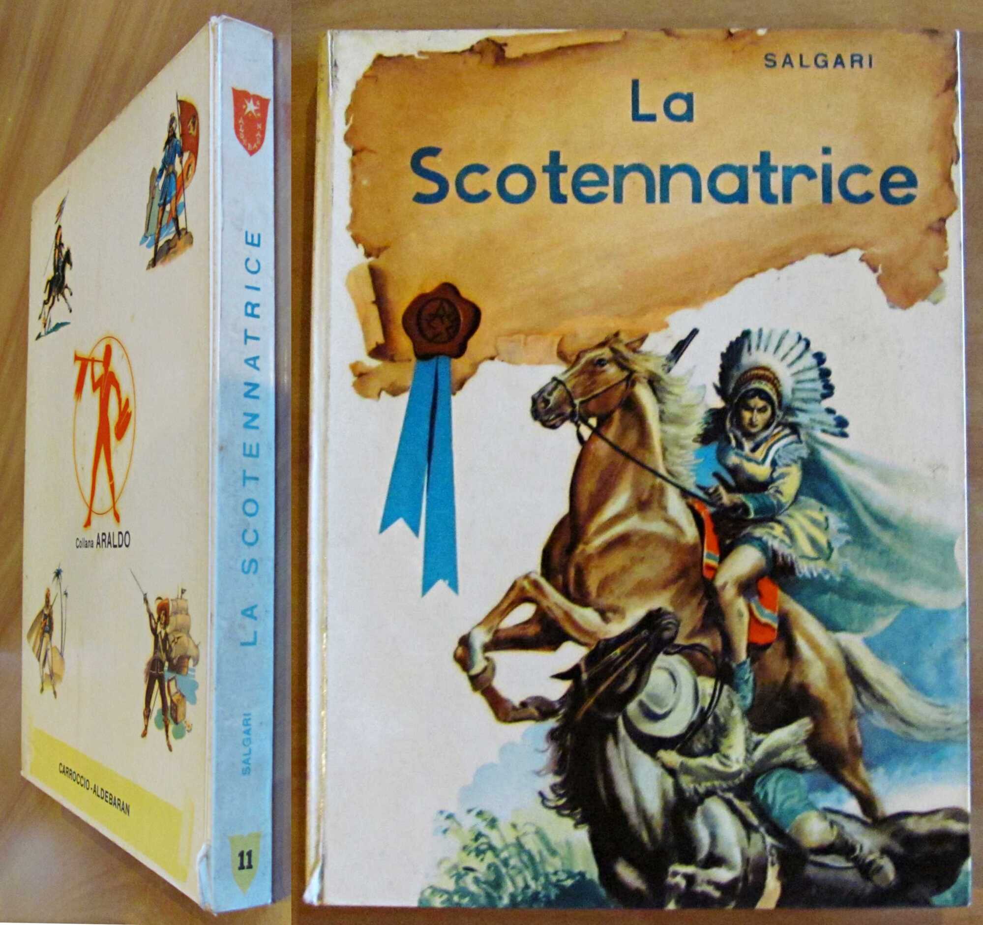 LA SCOTENNATRICE - Collana Araldo N.11 - ill. ALBERTARELLI