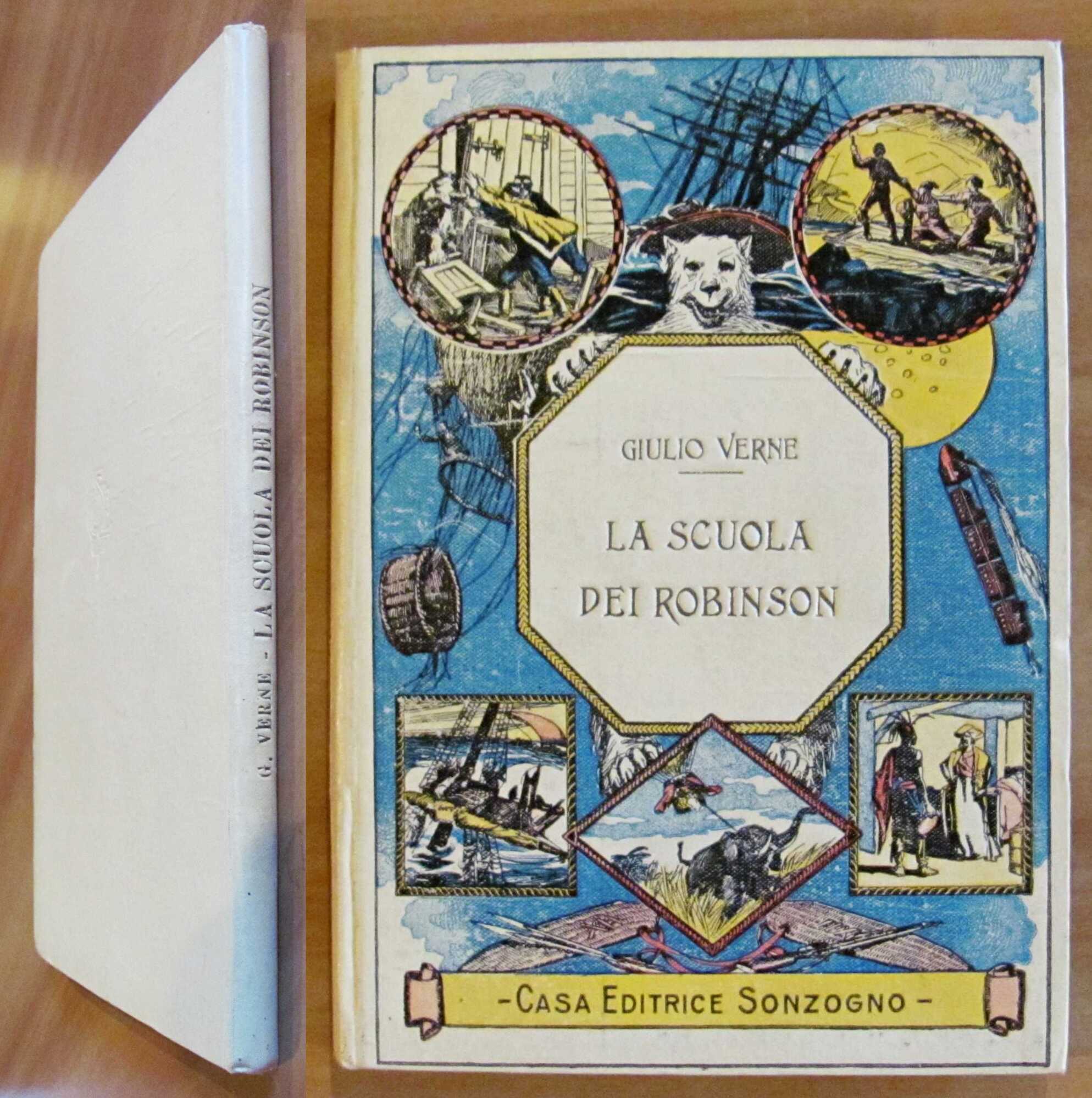 LA SCUOLA DEI ROBINSON, anni '20 - ill. BENETT