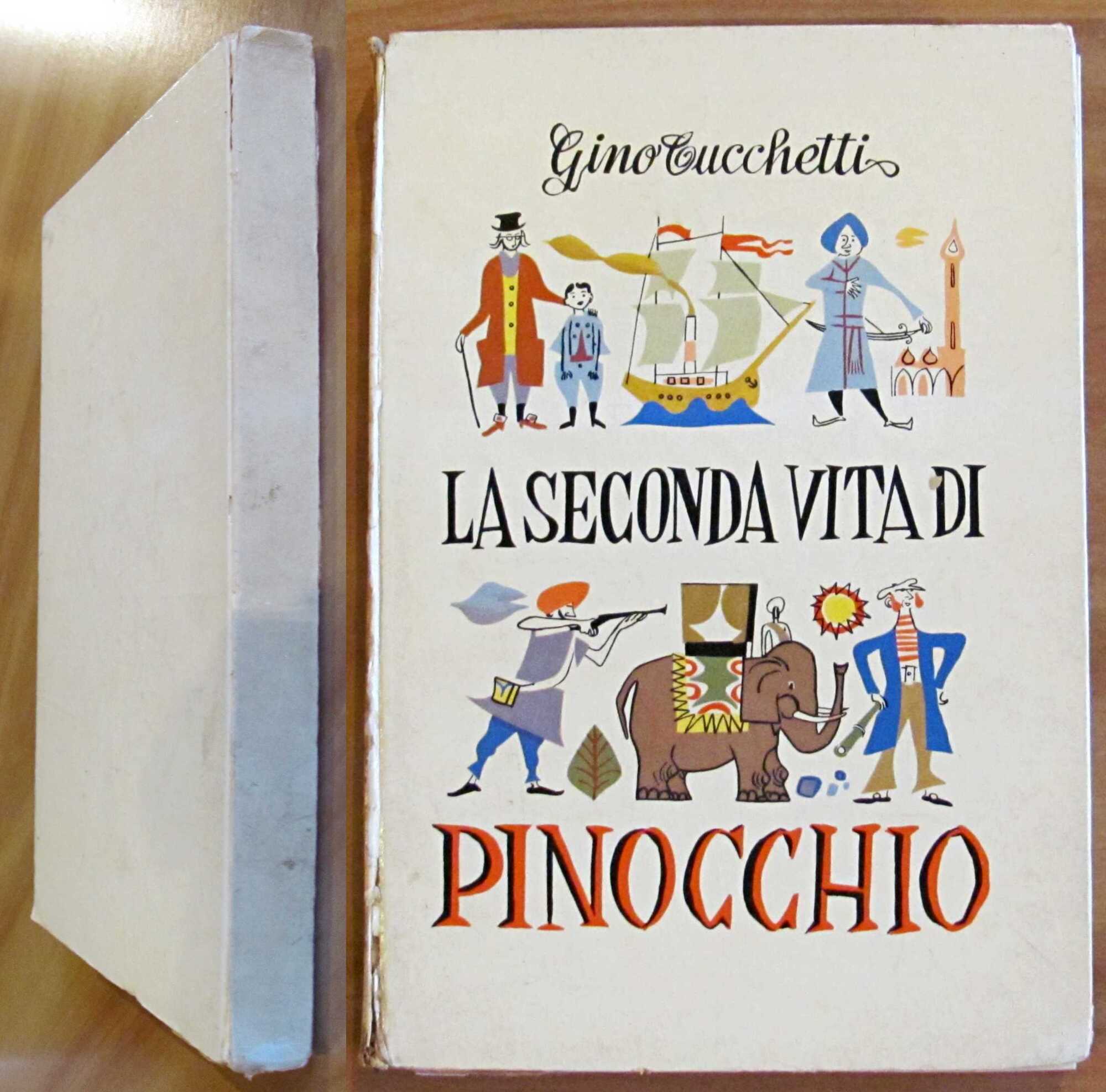 LA SECONDA VITA DI PINOCCHIO, 1954 - ill. CARPINTIERI