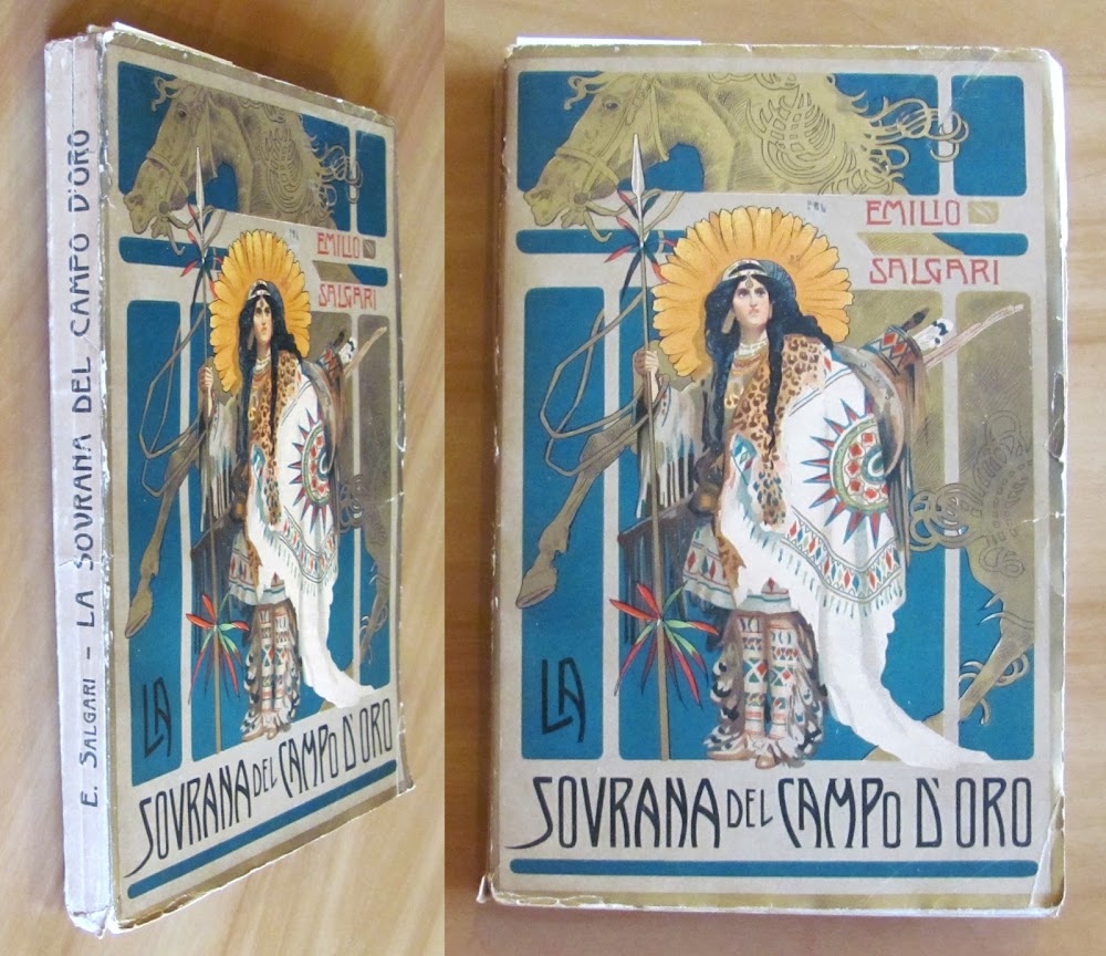 LA SOVRANA DEL CAMPO D'ORO, 1930 - ill. DELLA VALLE