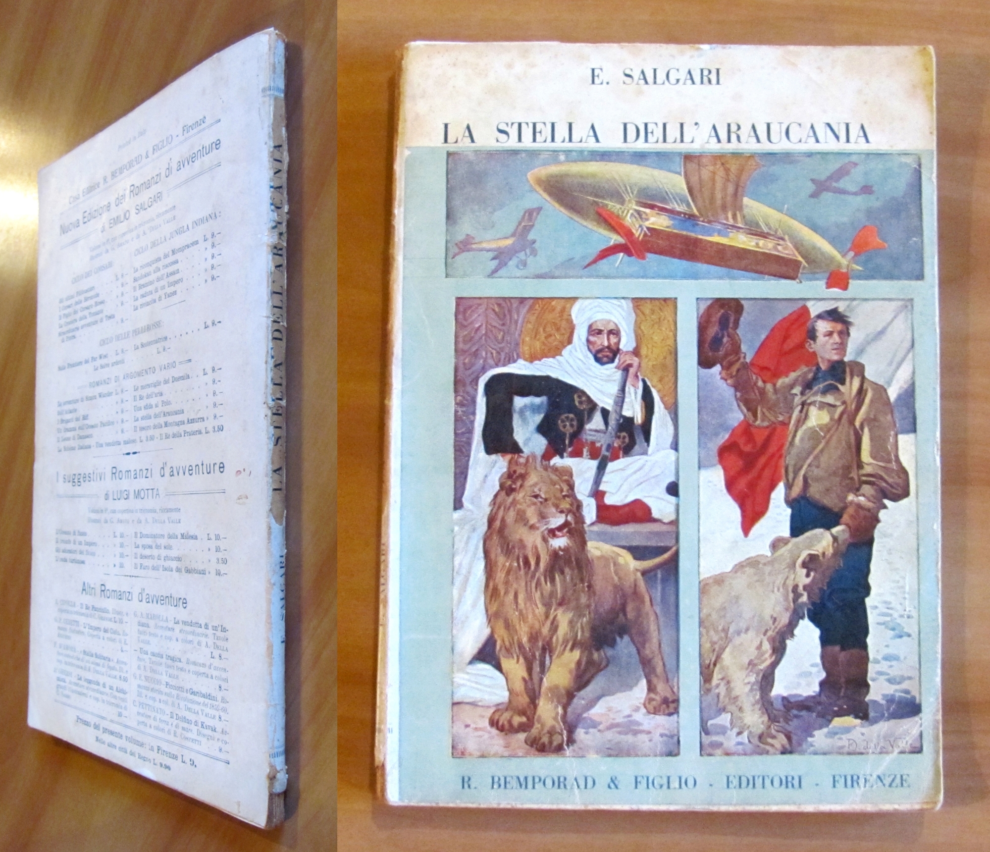 LA STELLA DELL'ARAUCANIA, 1924 - ill. CHIOSTRI
