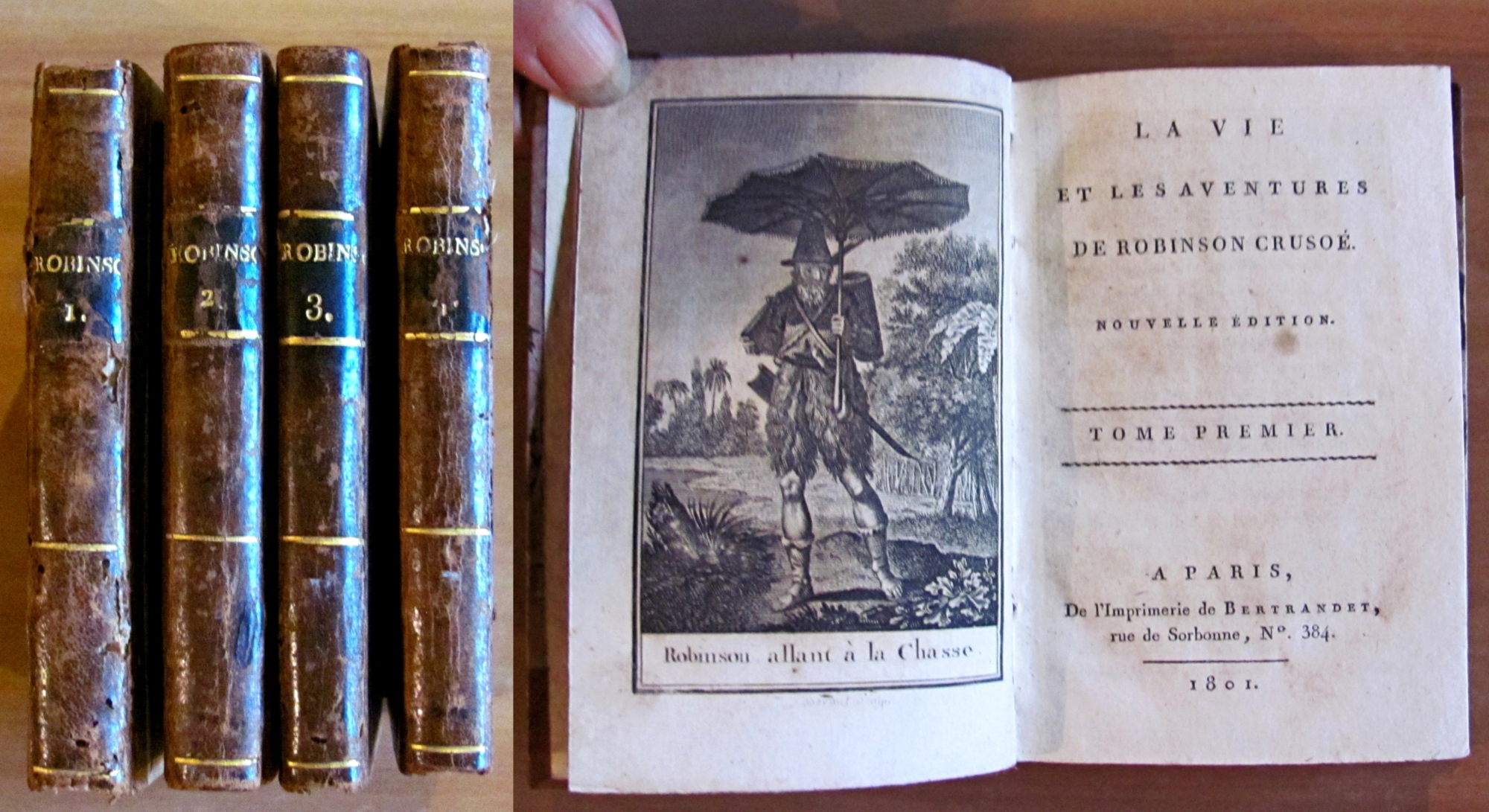 LA VIE ET LES AVENTURES DE ROBINSON CRUSOE, 1801 - …
