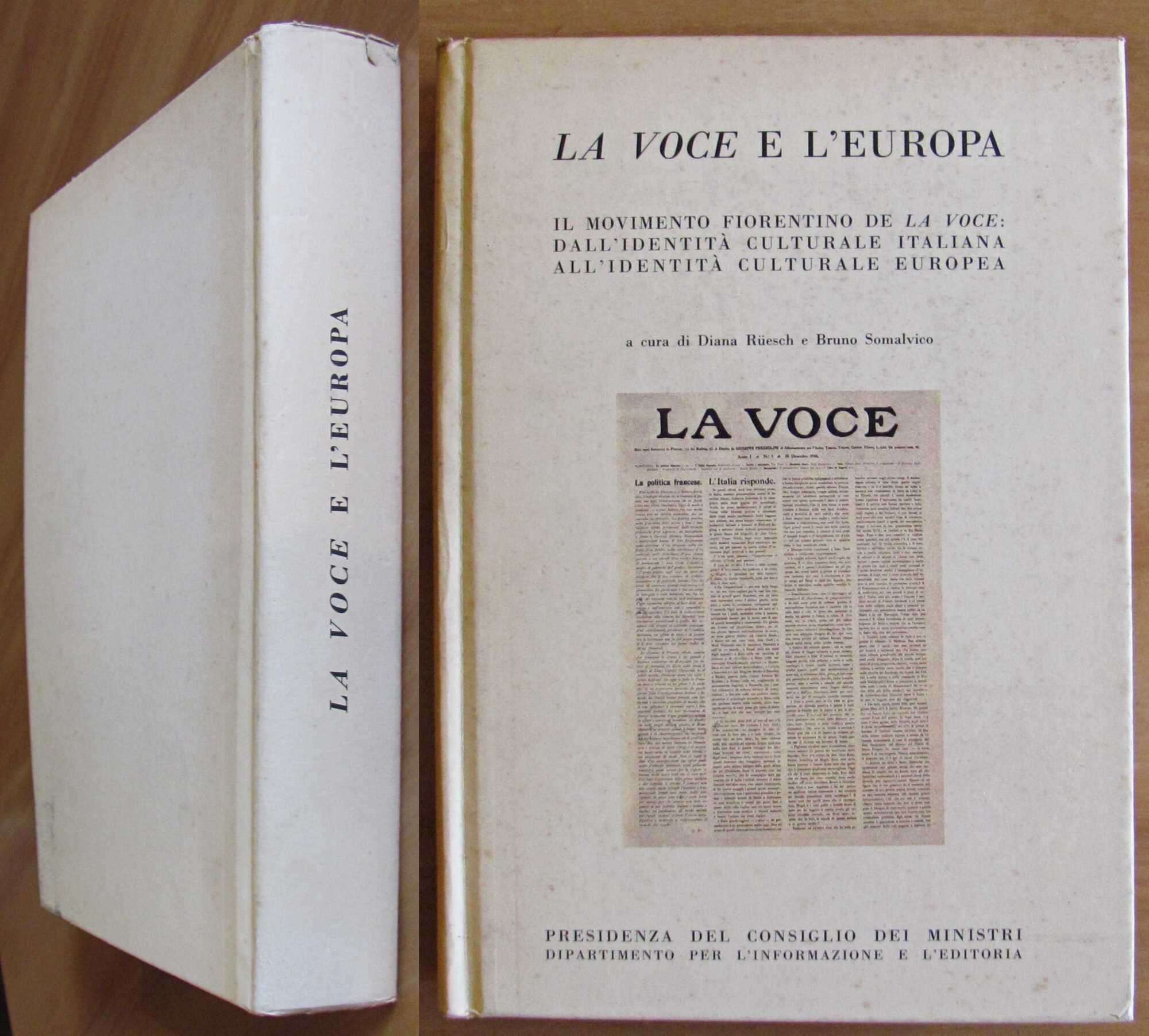 LA VOCE E L'EUROPA - Presidenza del Consiglio dei Ministri
