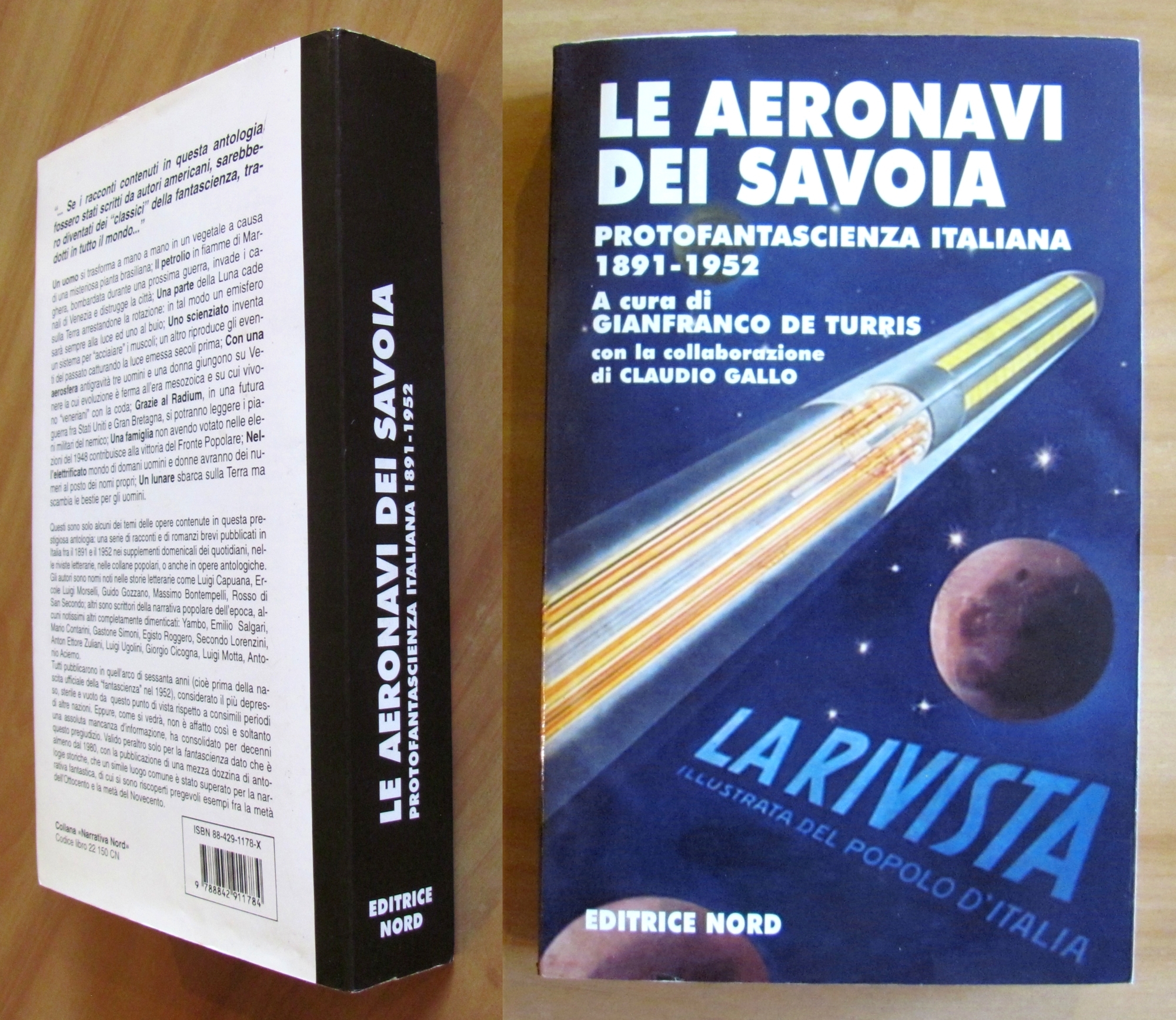 LE AERONAVI DEI SAVOIA - Protofantascienza Italiana 1891-1952, I ed. …