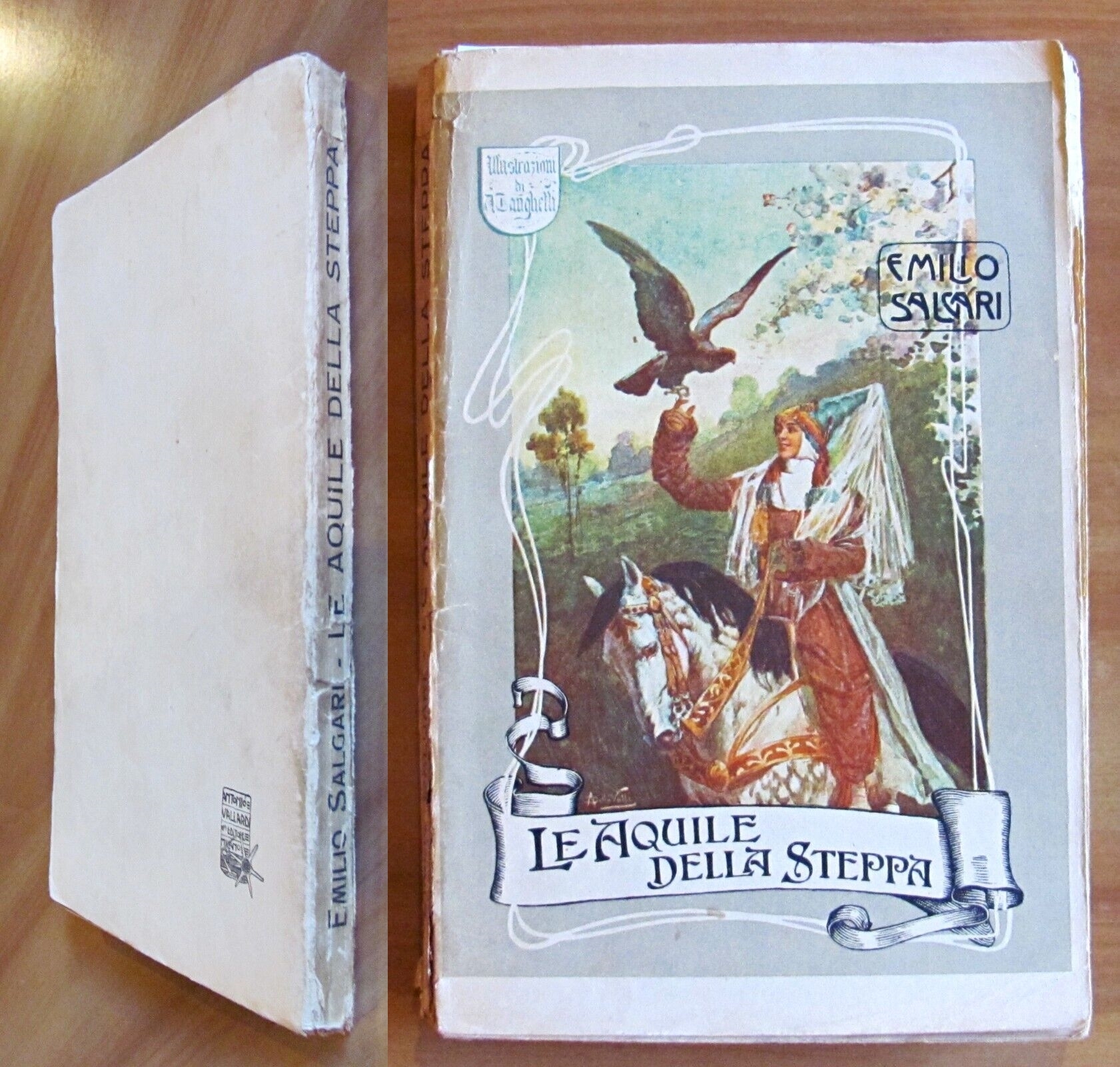 LE AQUILE DELLA STEPPA, 1926 - ill. TANGHETTI