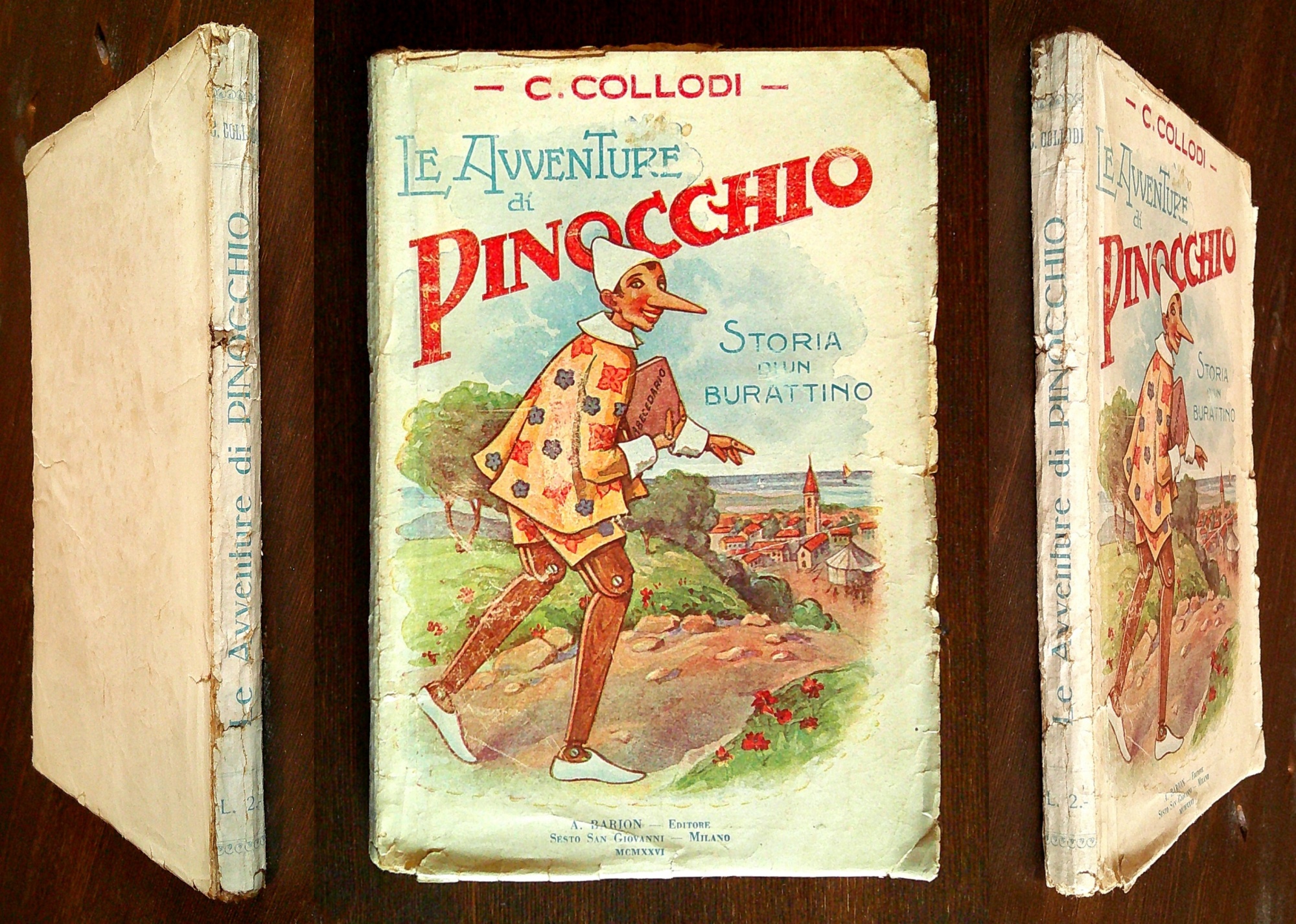 Le Avventure di PINOCCHIO - Storia di un Burattino, 1926 …
