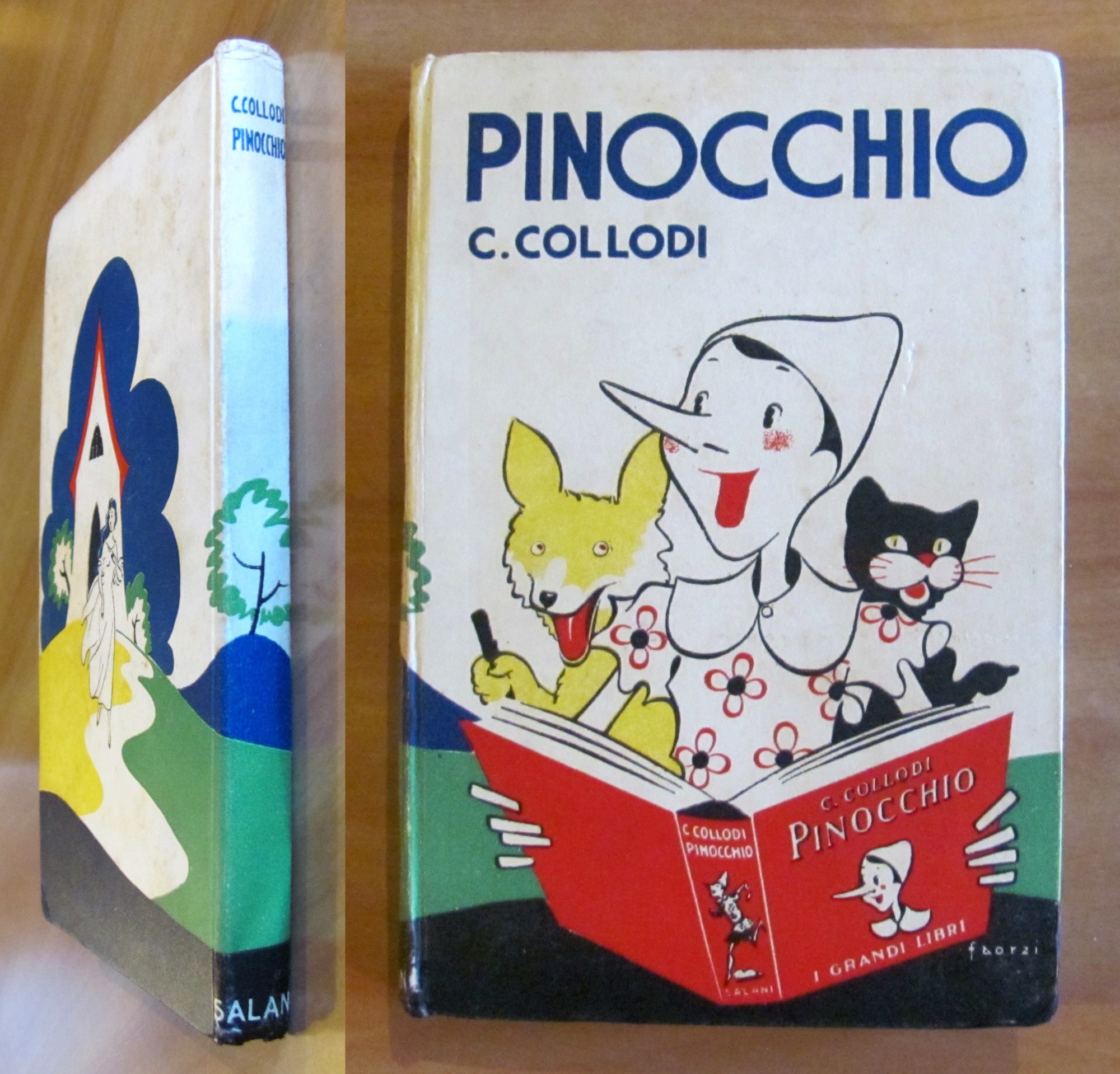 LE AVVENTURE DI PINOCCHIO, 1940 - ill. FAORZI